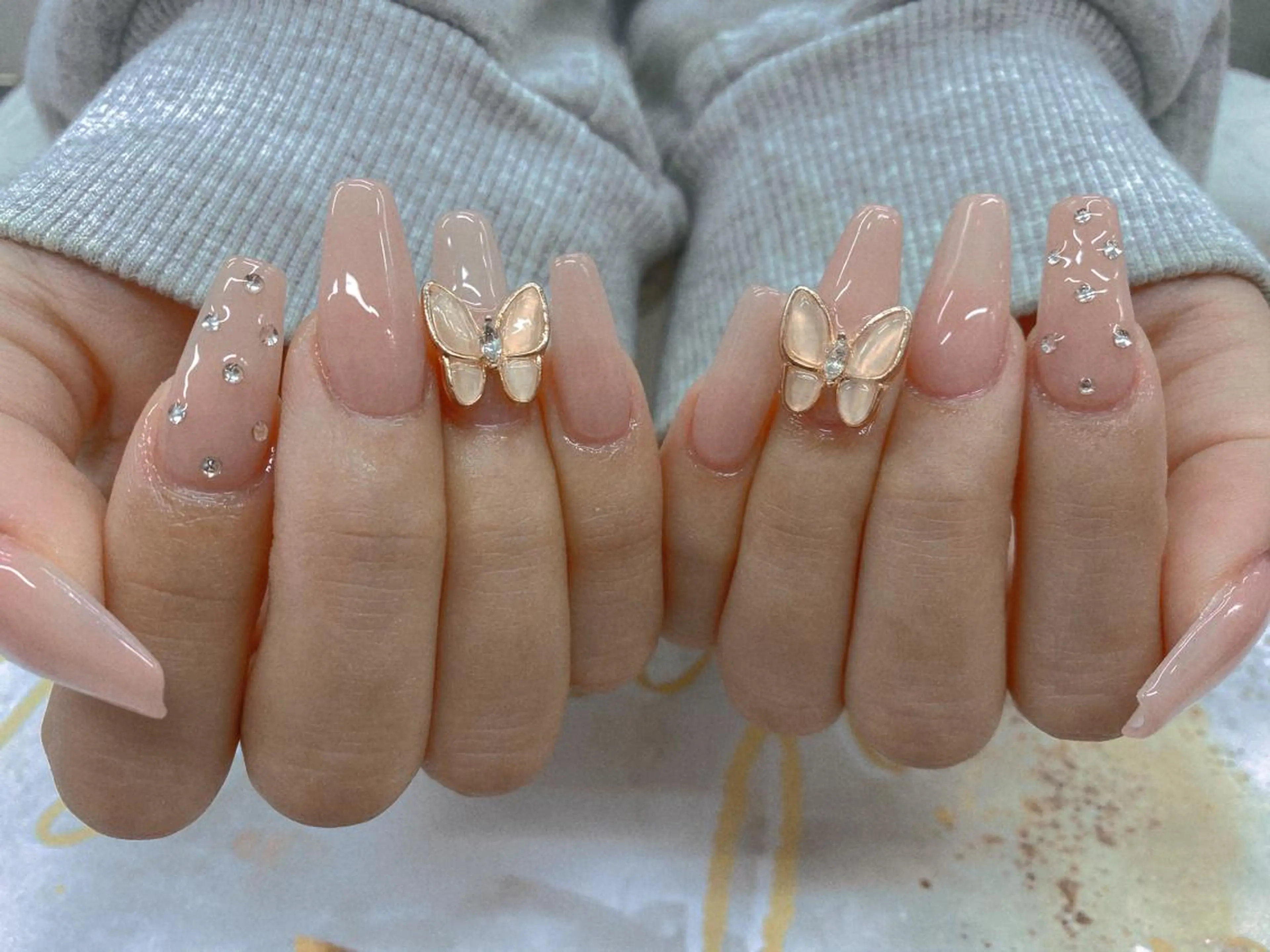 ネイル 持ち込み スカルプネイル Y nailのネイルデザイン