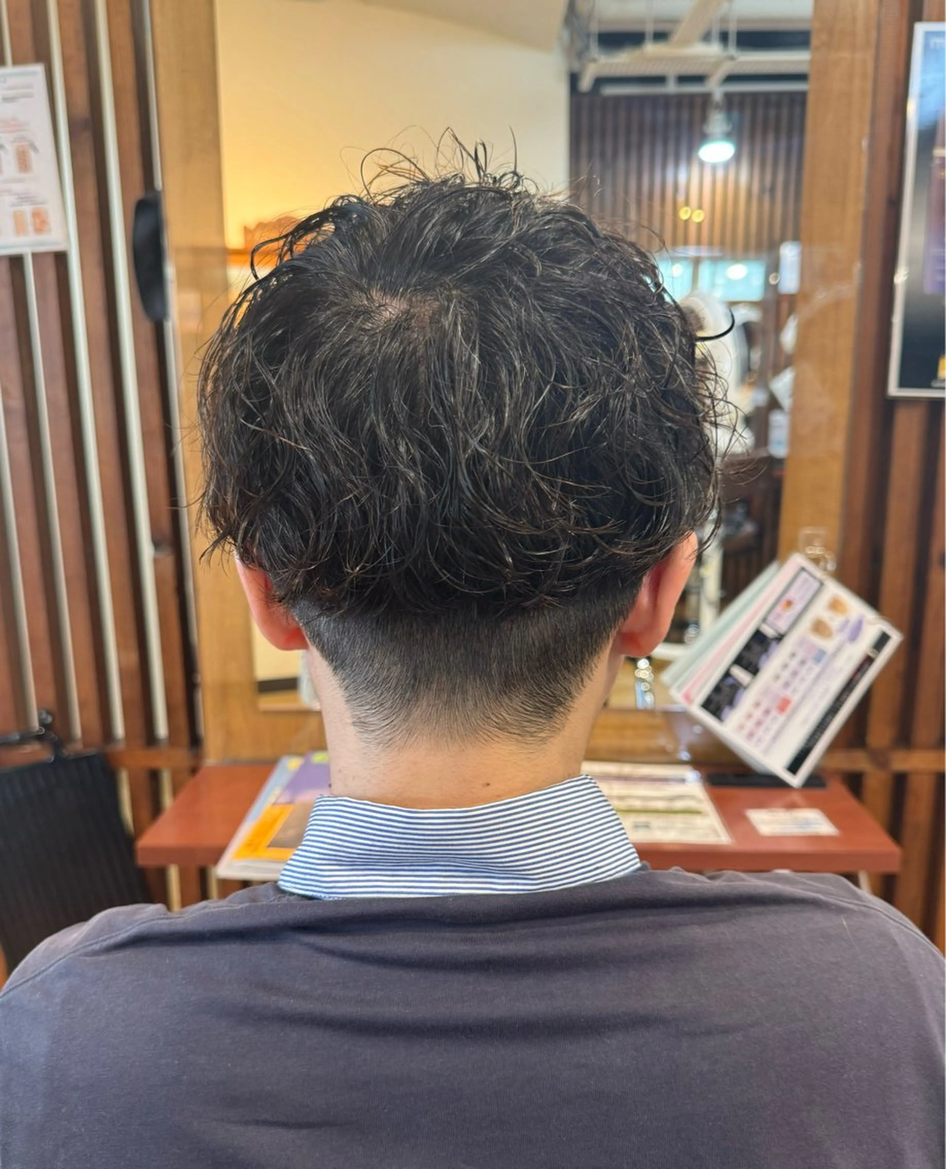 パーマ カット パーマ 𝘀𝗮𝗲/柏の葉 / パーマモデルのヘアスタイル
