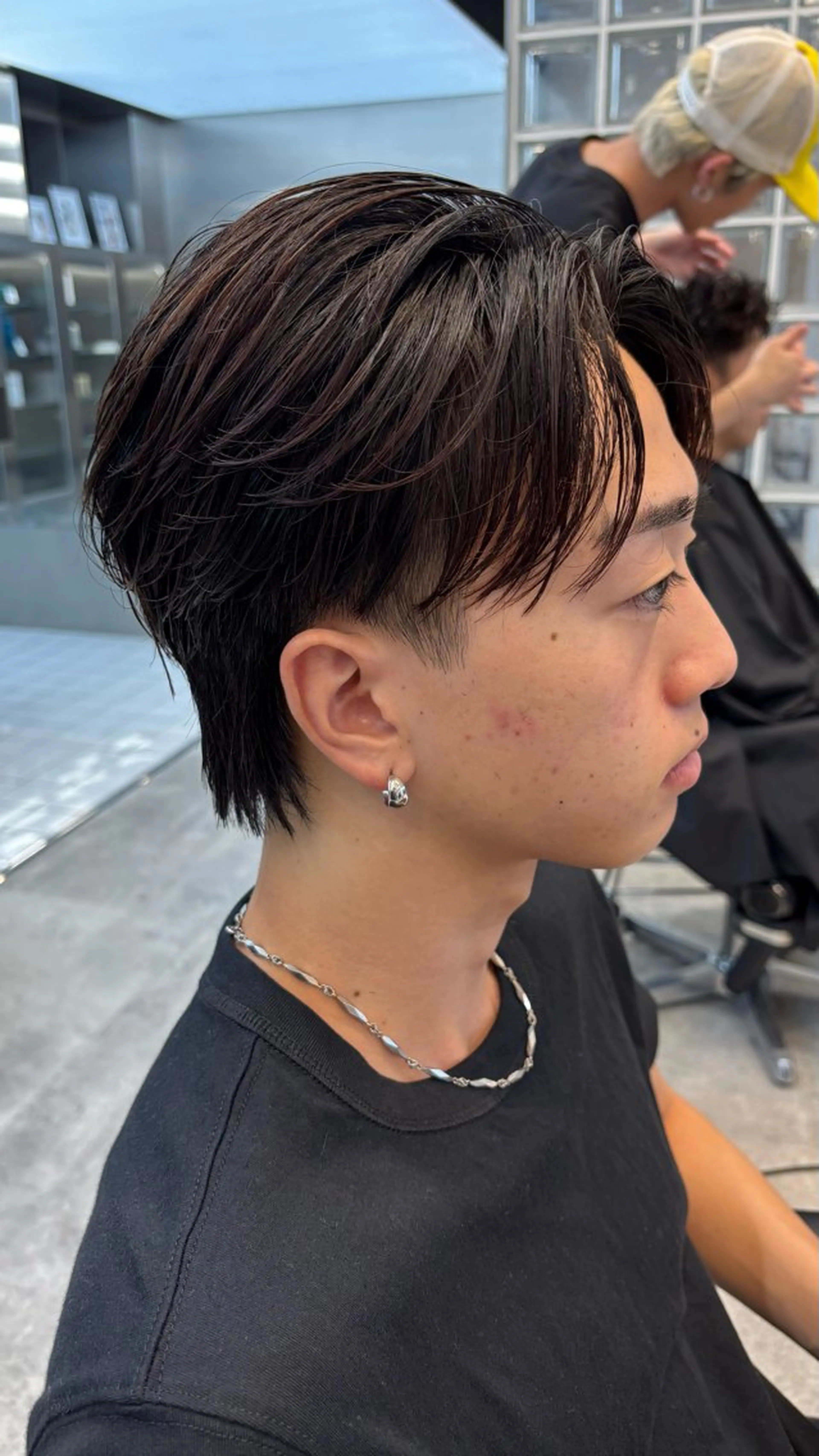 パーマ メンズ フェザーパーマ メンズパーマ カット パーマ トリートメント 高橋 晴のヘアスタイル