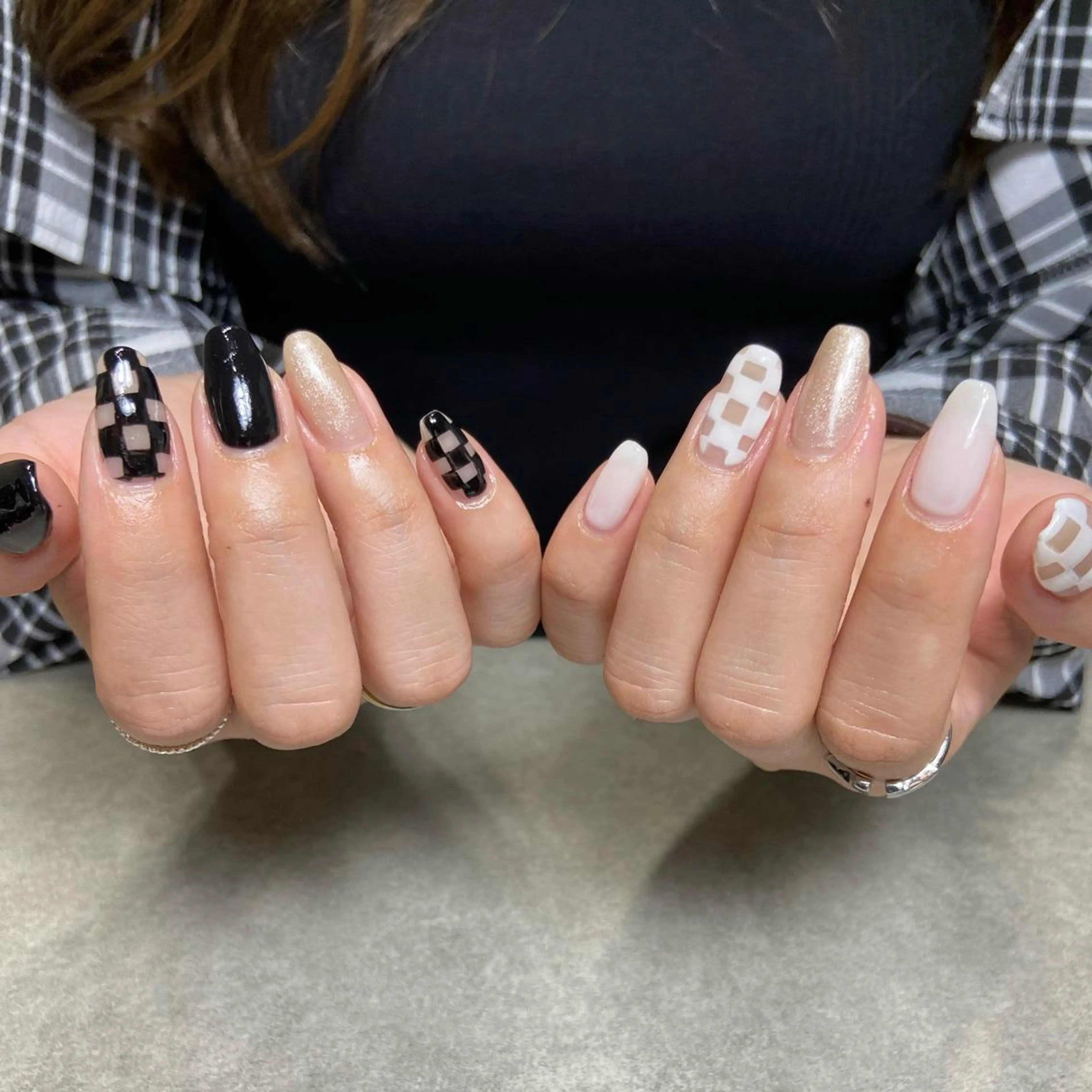 ネイル ホワイト salon de oct.のネイルデザイン