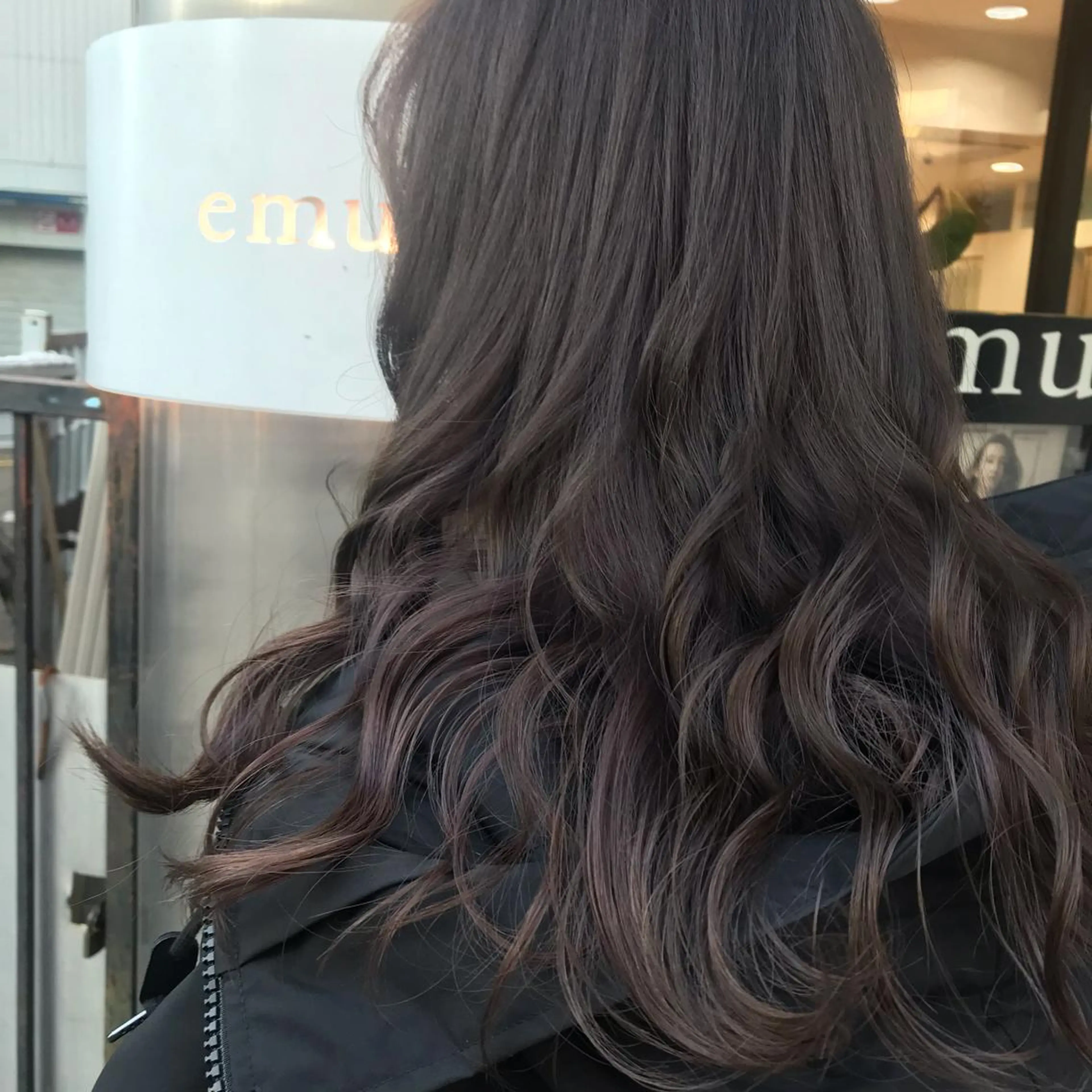 カラー アッシュ ダークアッシュ ラベンダーカラー Konatsu /似合わせスタイルのヘアスタイル