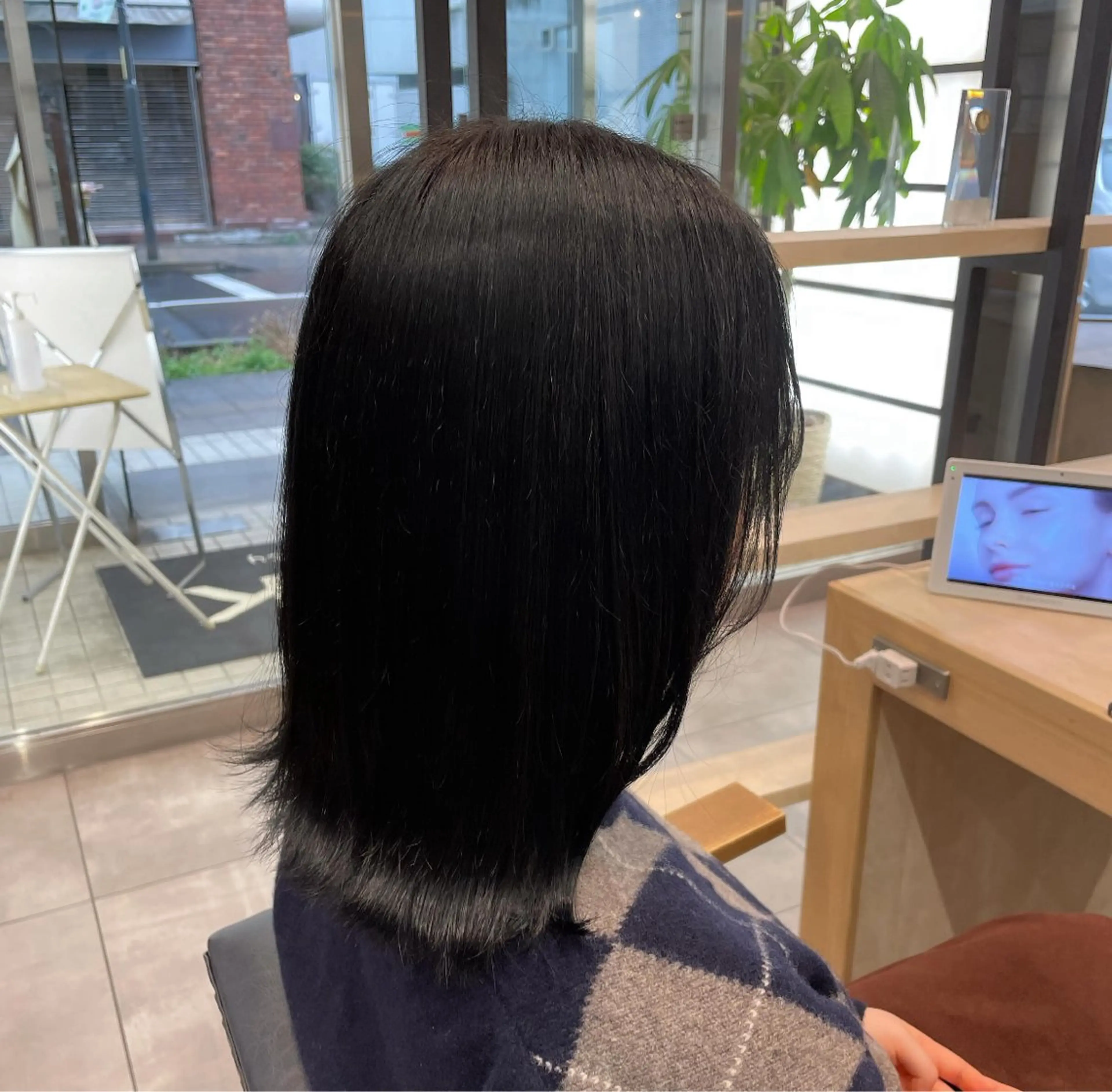 ミディアム カラー 透明感カラー×ヘア アレンジ🪽しおりのヘアスタイル