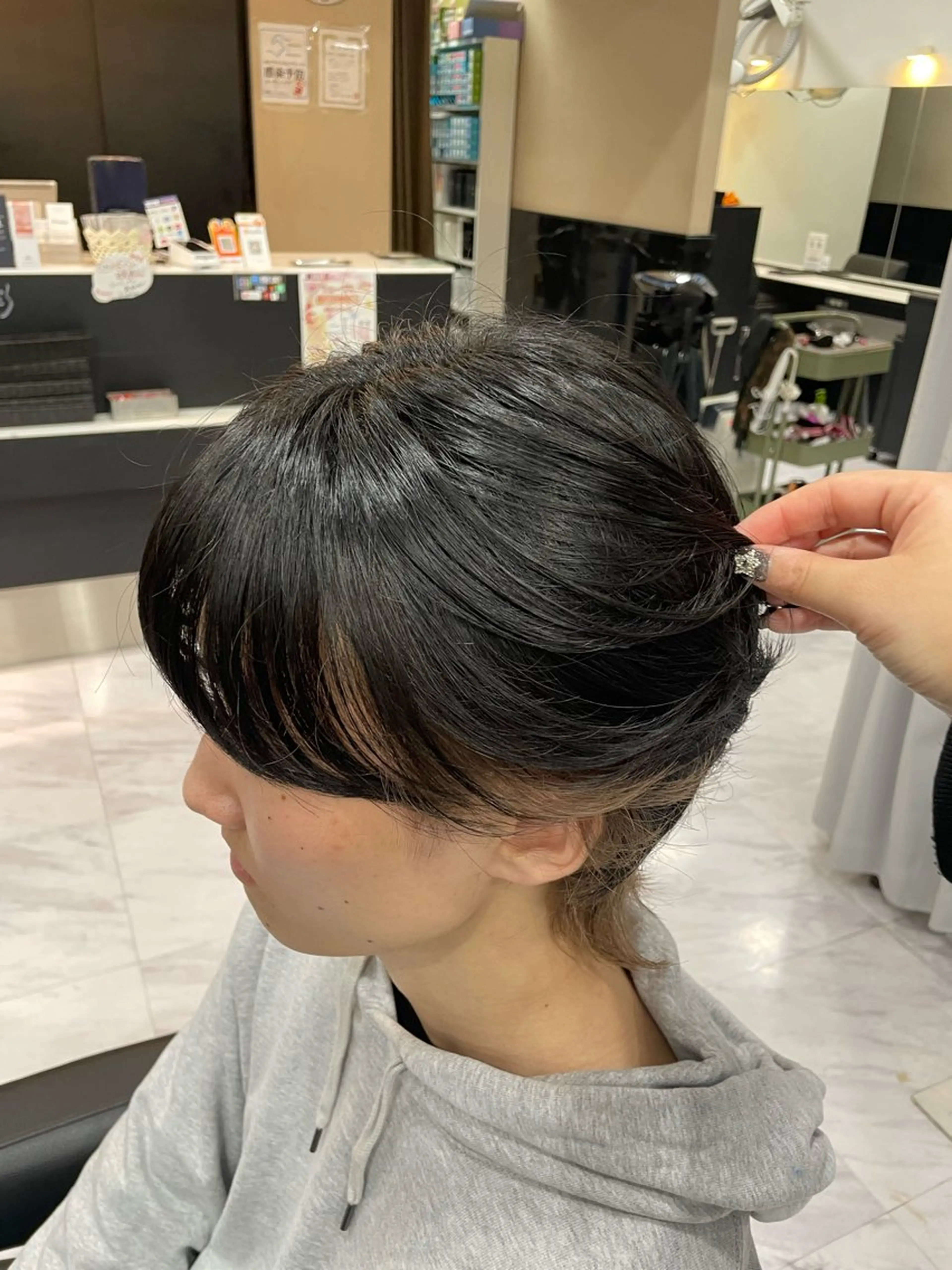 カラー メンズ 🐥くまがい💛 ダブルカラー／パーマのヘアスタイル