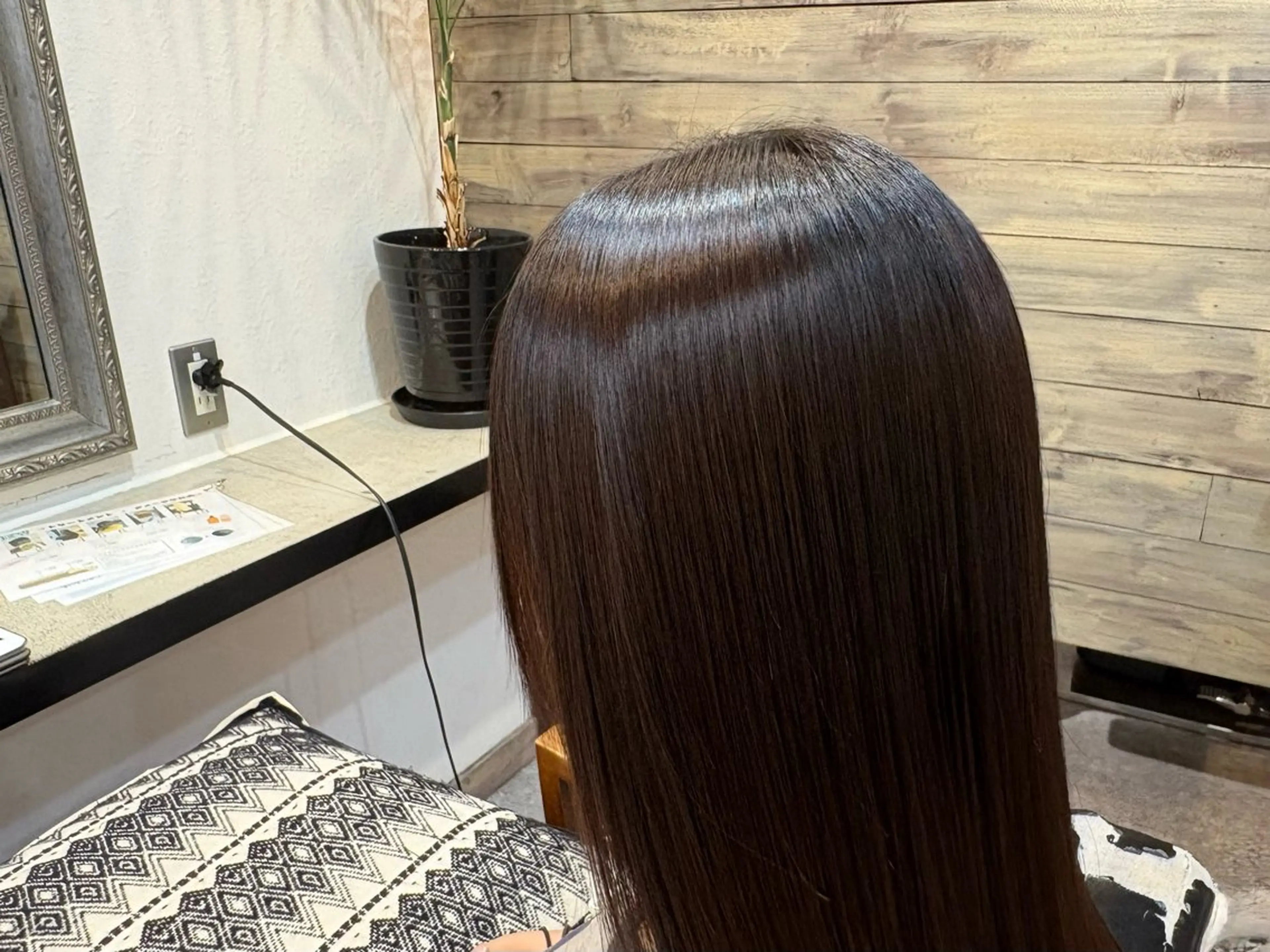 パーマ 縮毛矯正 縮毛矯正/ 豊島怜のヘアスタイル
