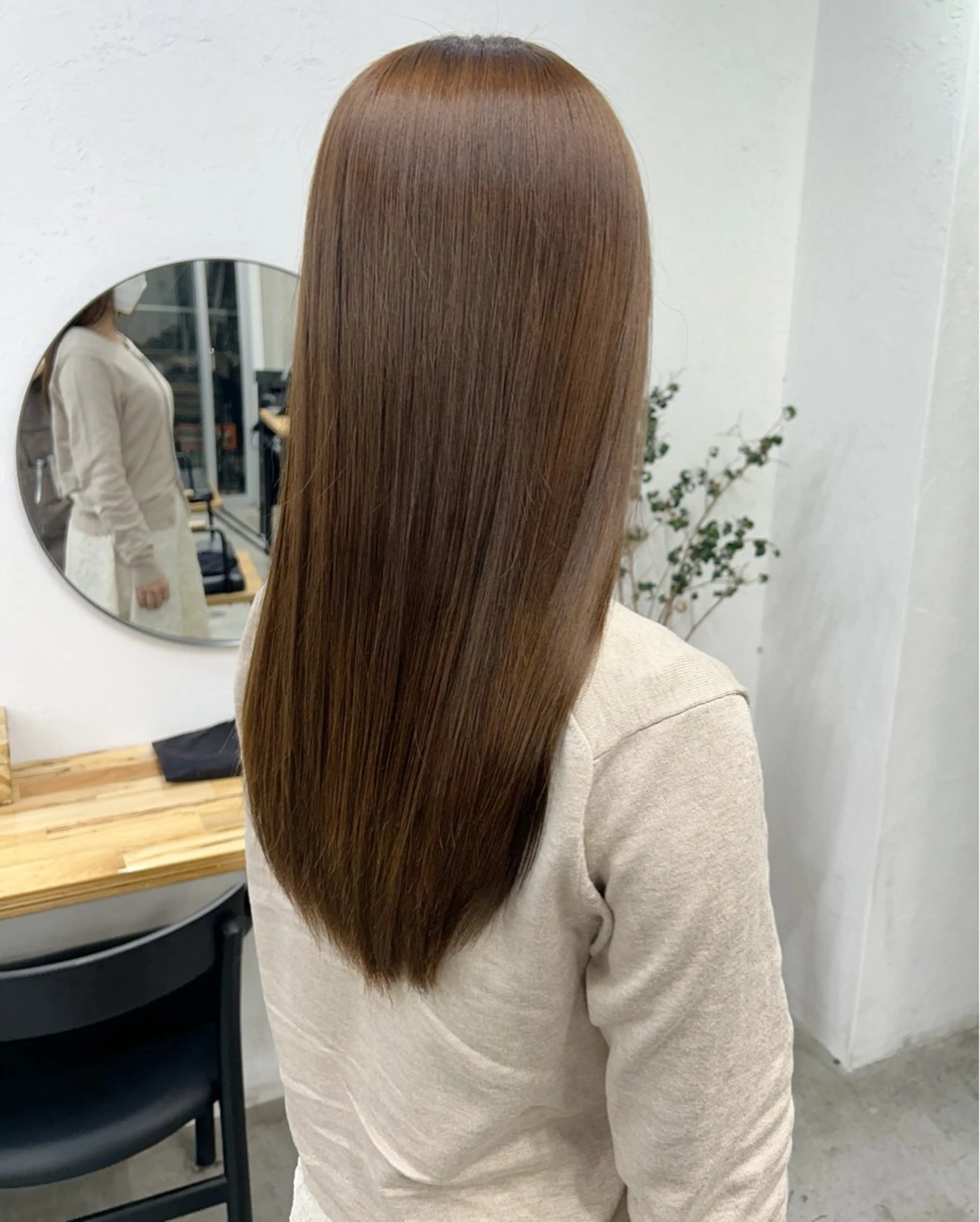 ロング カラー ヘアカラー 🫐寒色系カラー 🫐ヤマナカリリカのヘアスタイル