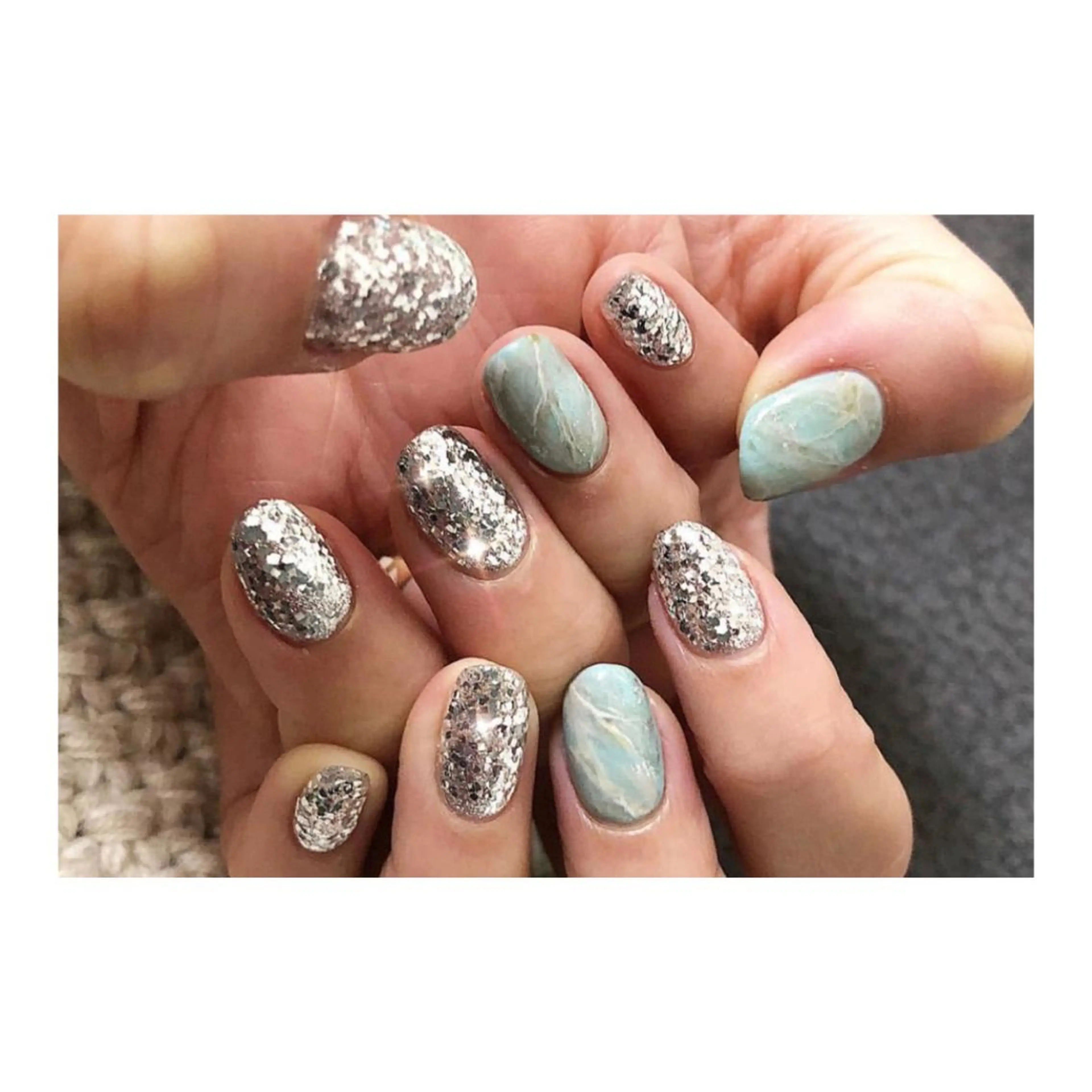 ネイル ハンドネイル M nail 個人サロン𓆉♥︎のネイルデザイン
