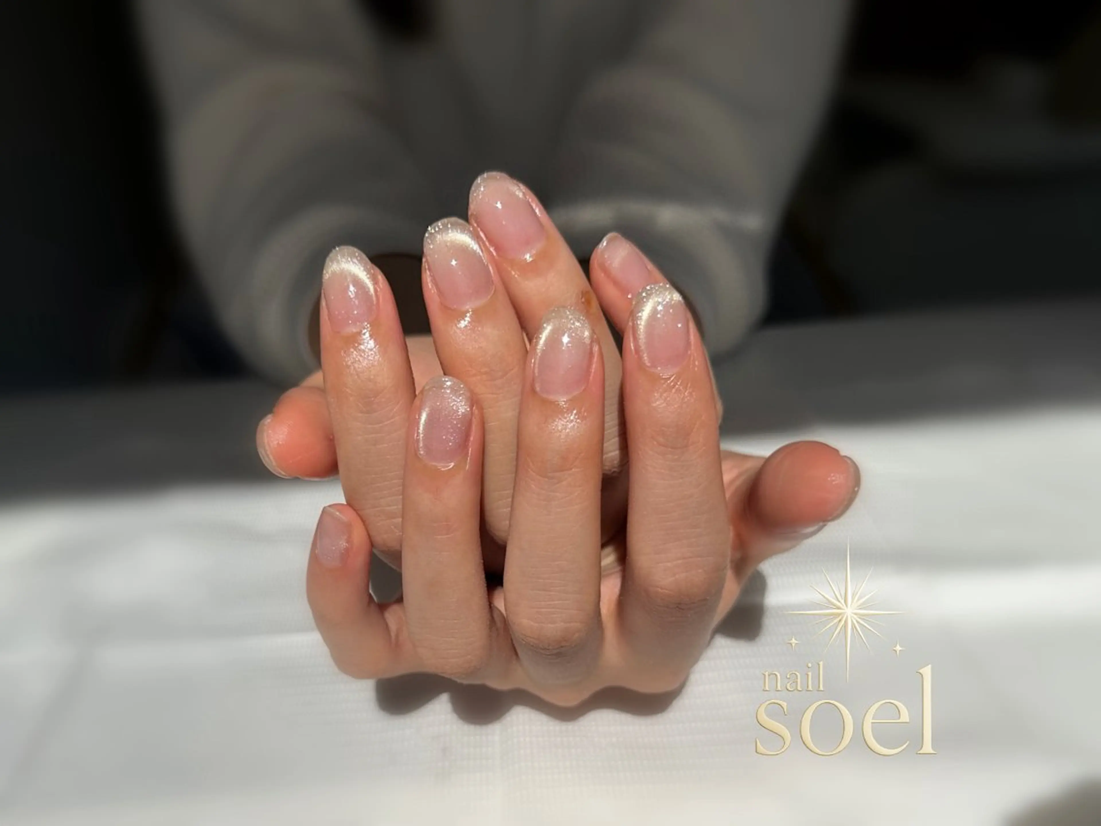 ネイル フラッシュネイル フラッシュマグ ジェルネイル 氷ネイル・うるうるネイル 韓国ネイル pre open中｜ nail Soelのネイルデザイン