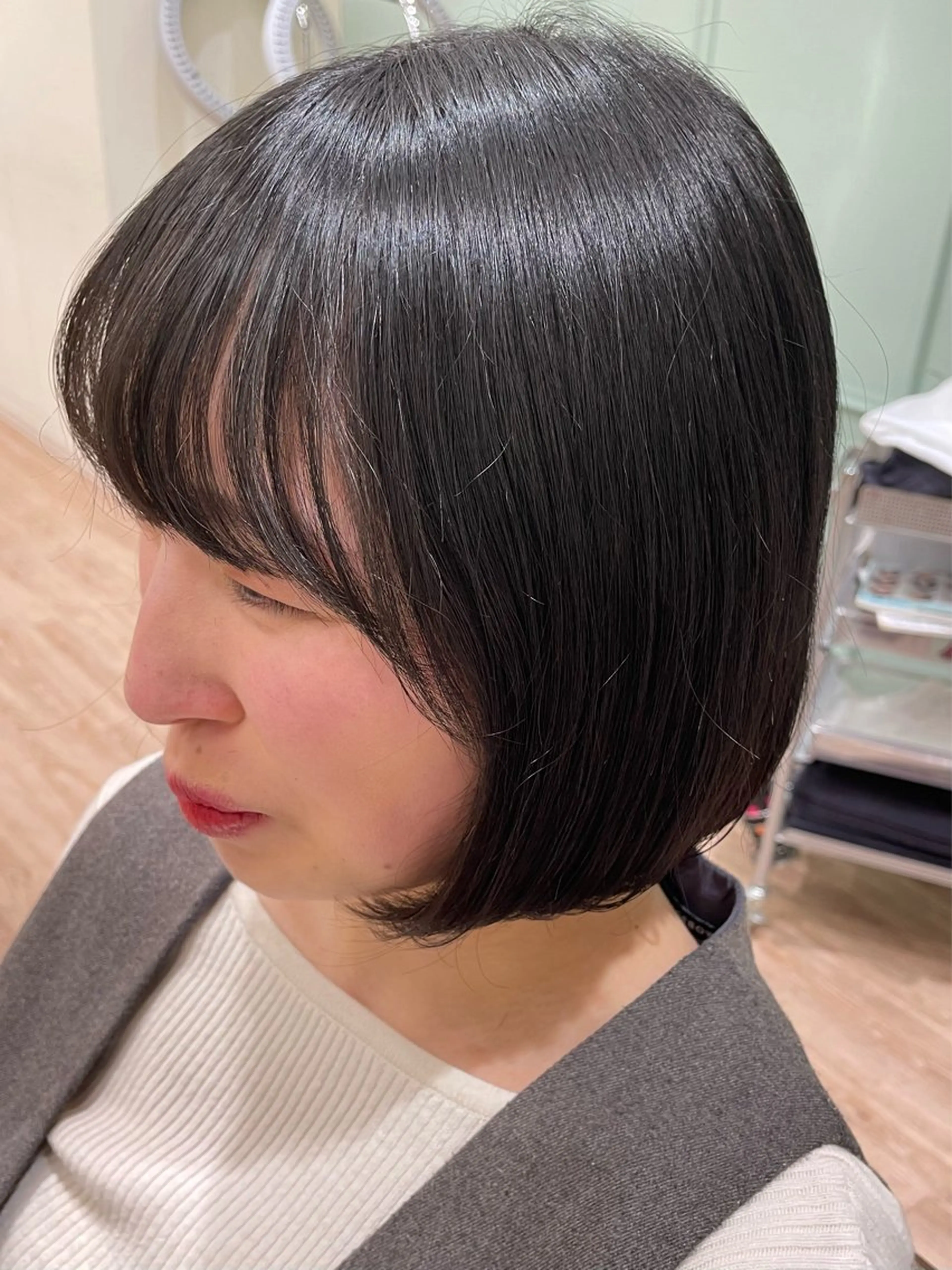 ショート ボブ かほ/ メンズカット特化のヘアスタイル