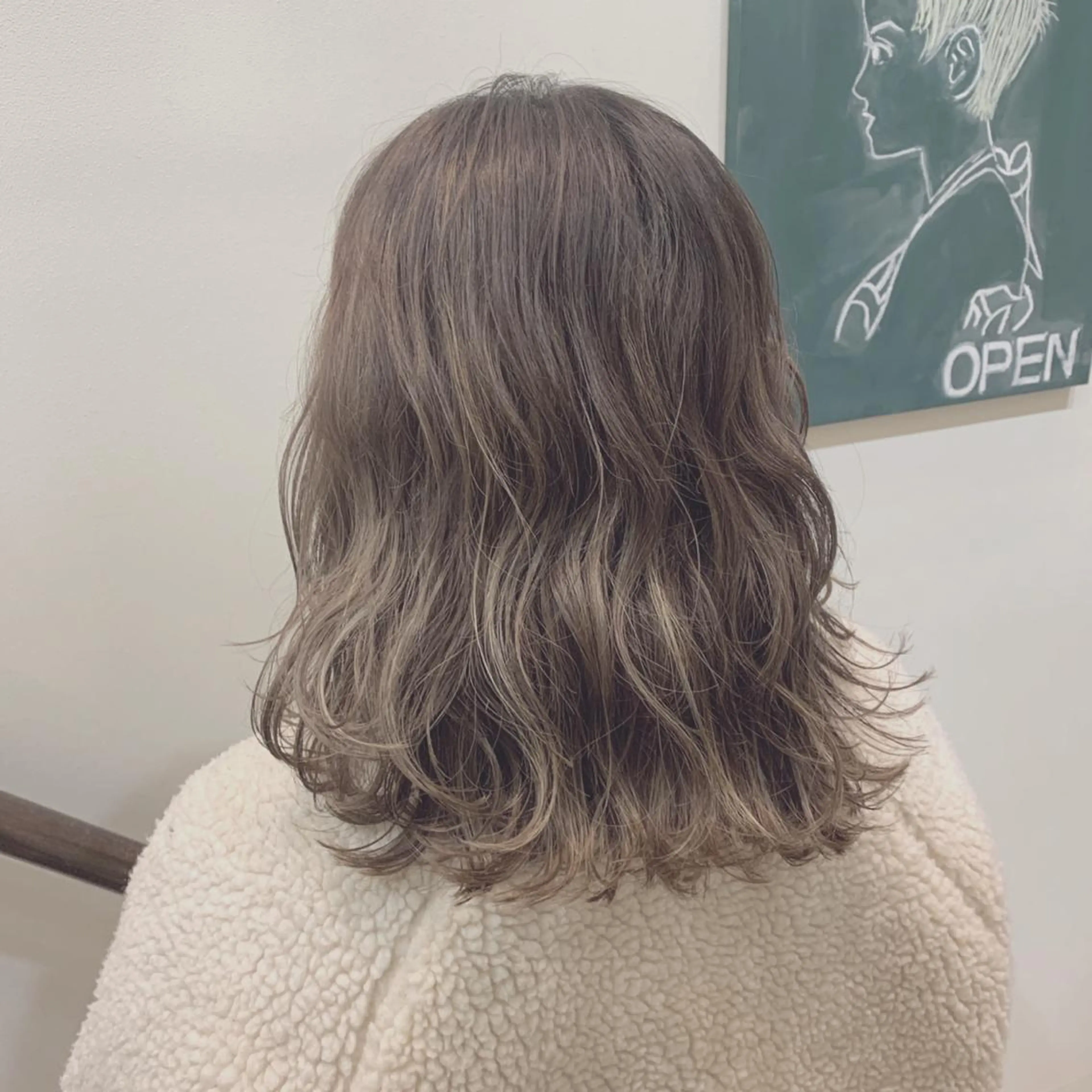 ミディアム カラー メンズブリーチカラー /NAOのヘアスタイル