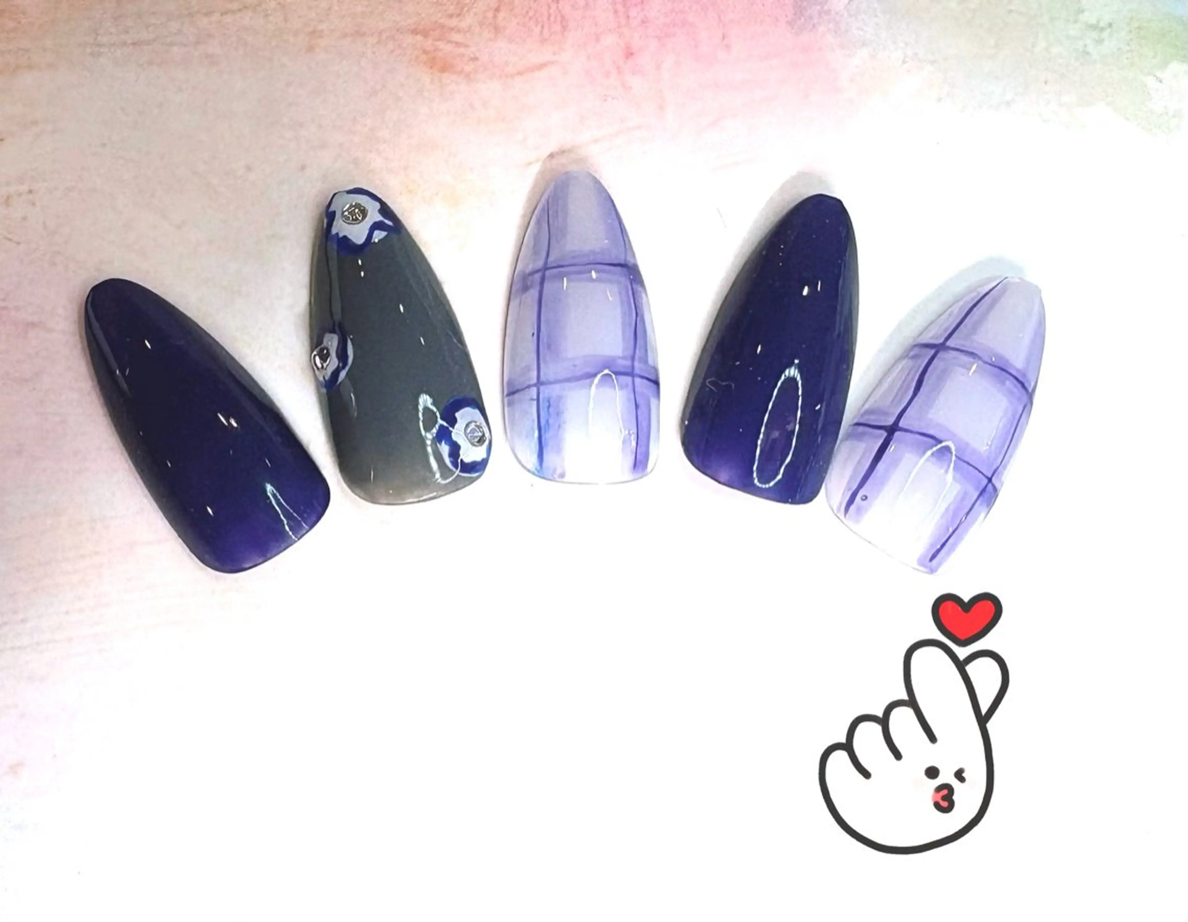 ネイル ハンドネイル dandelion nail北千住のネイルデザイン