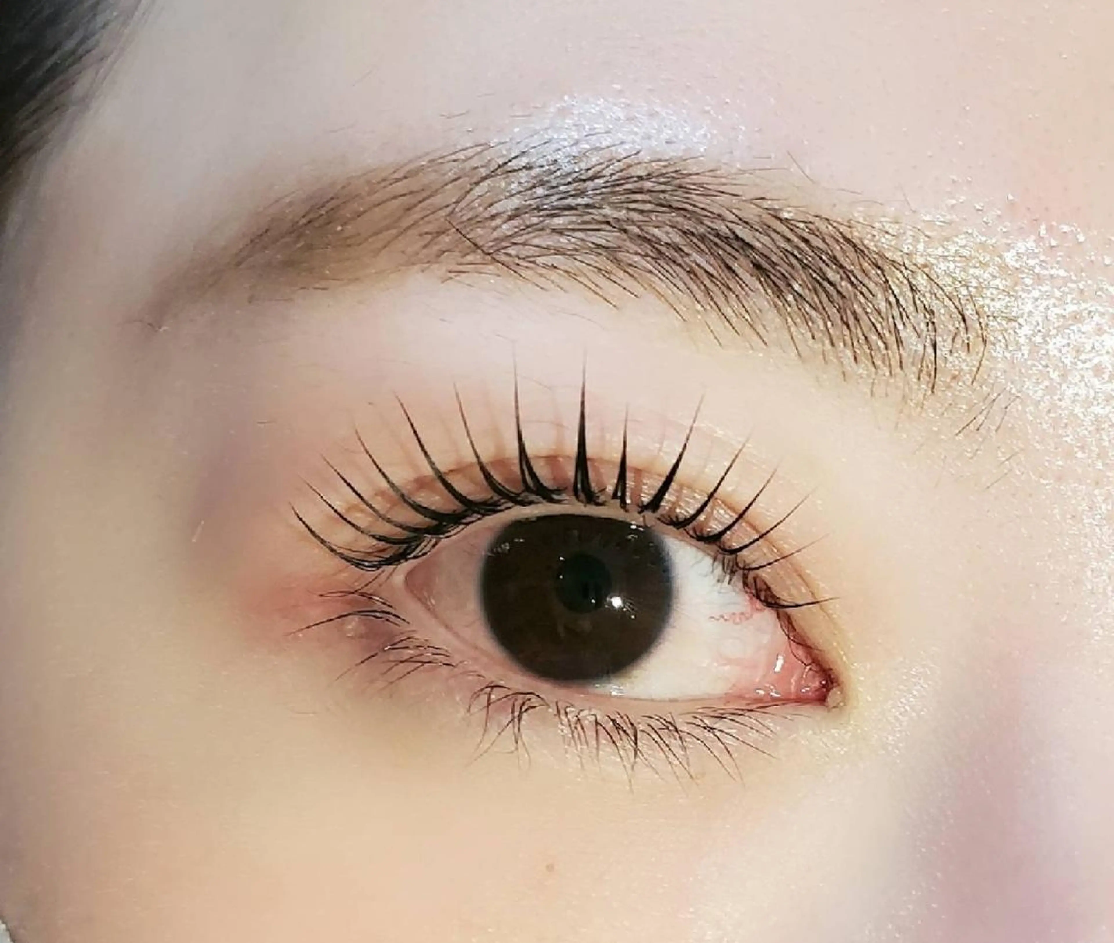 マツエク・マツパ パリジェンヌラッシュリフト EMMA plus．のマツエク・マツパデザイン