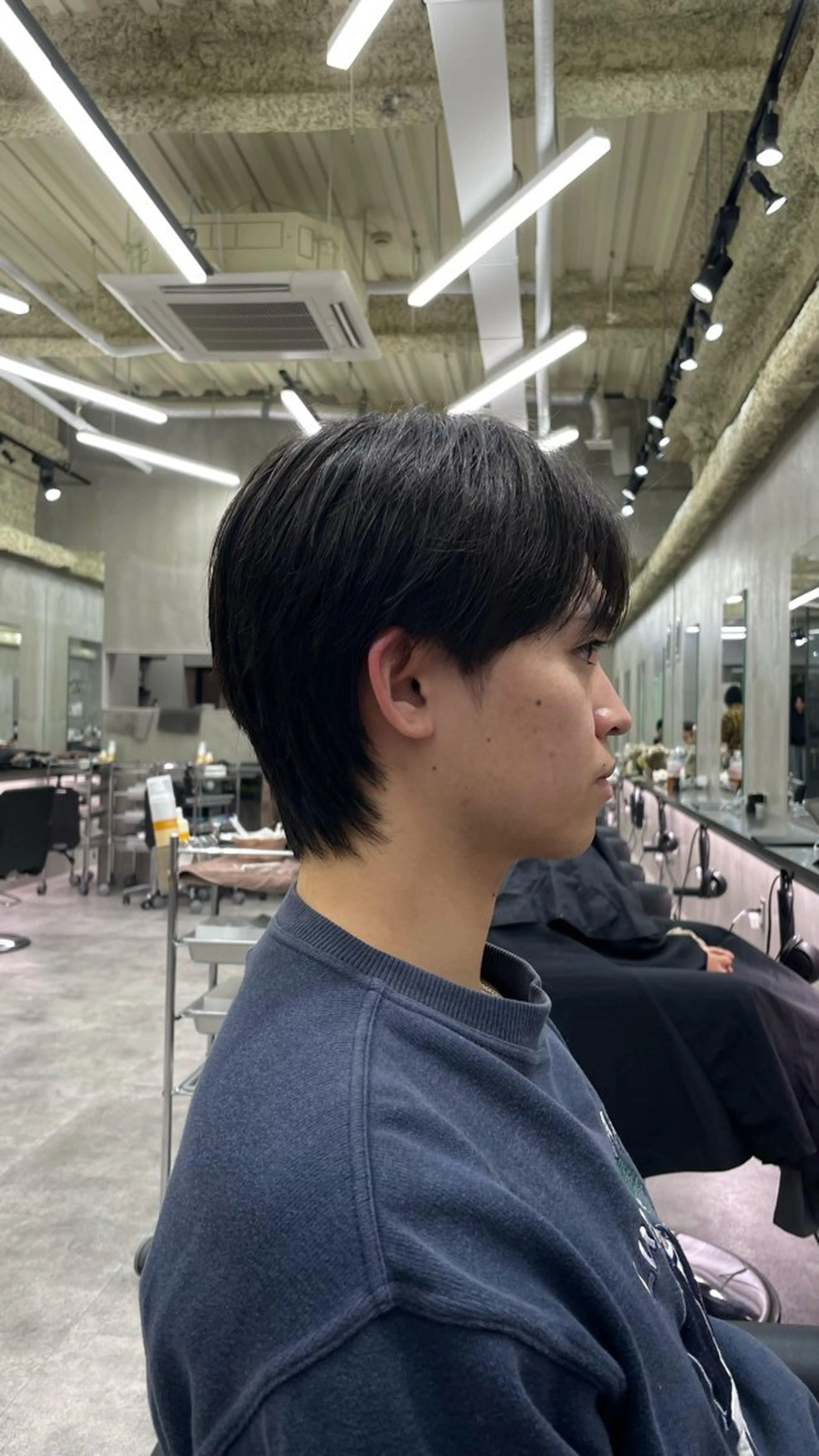 メンズ メンズパーマ カット the path Seiyaのヘアスタイル