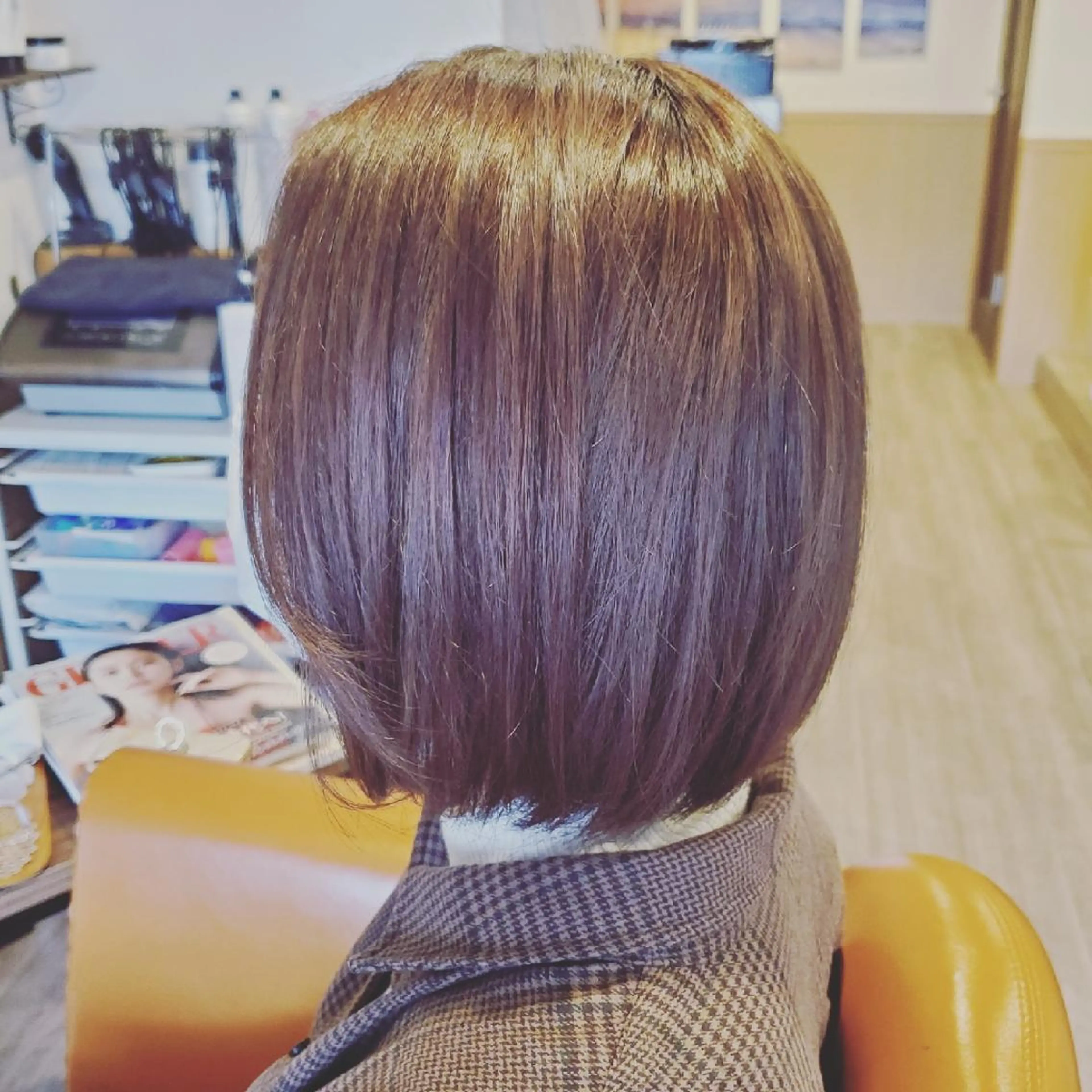 ショート カラー ブリーチ イルミナカラー 外国人風カラー トリートメント 酸熱トリートメント カット ヘアカラー トリートメント spa hair  ark 富井直美のヘアスタイル