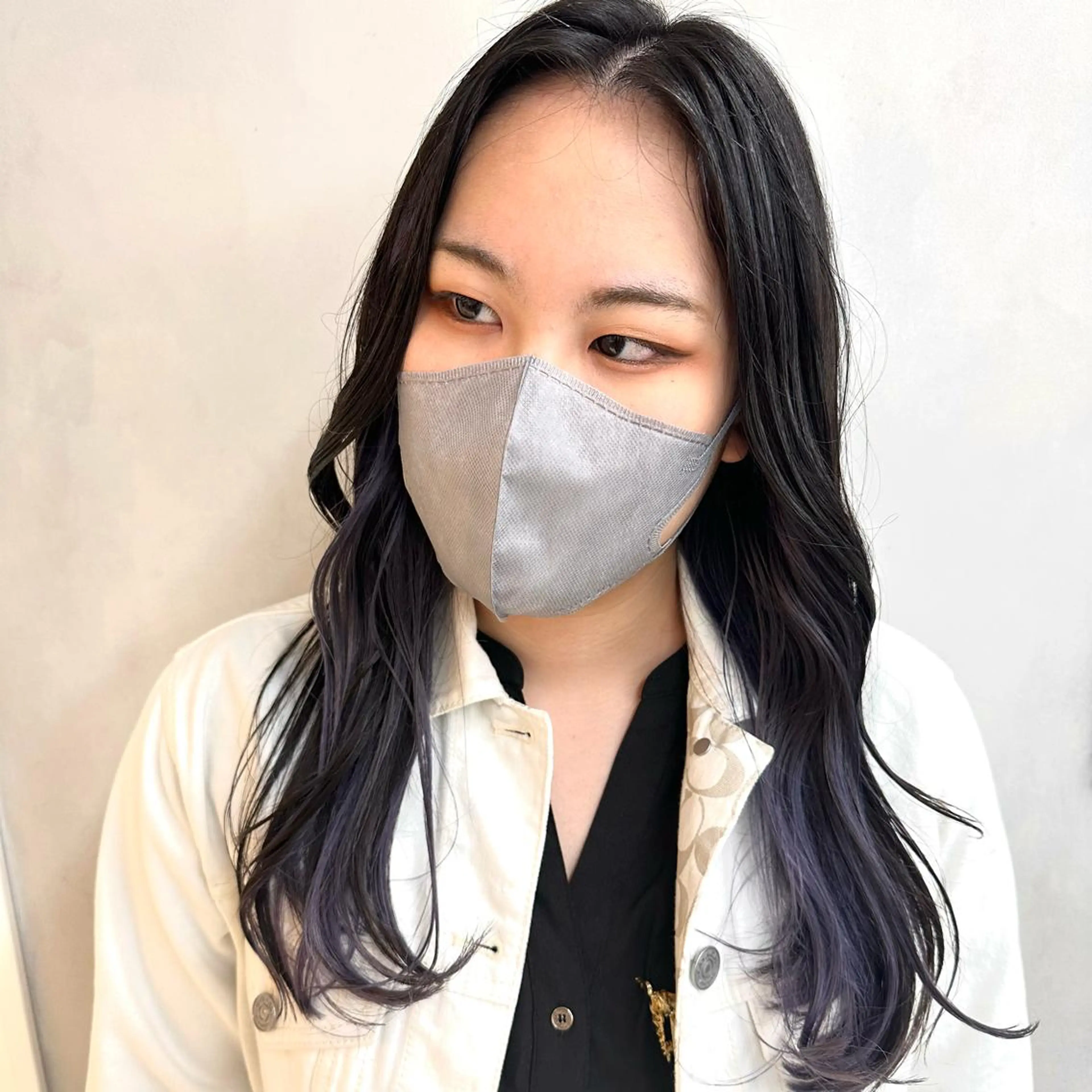 ロング カラー カット ヘアカラー トリートメント デザインカラー/パー マ🦖外岡咲希🦖のヘアスタイル