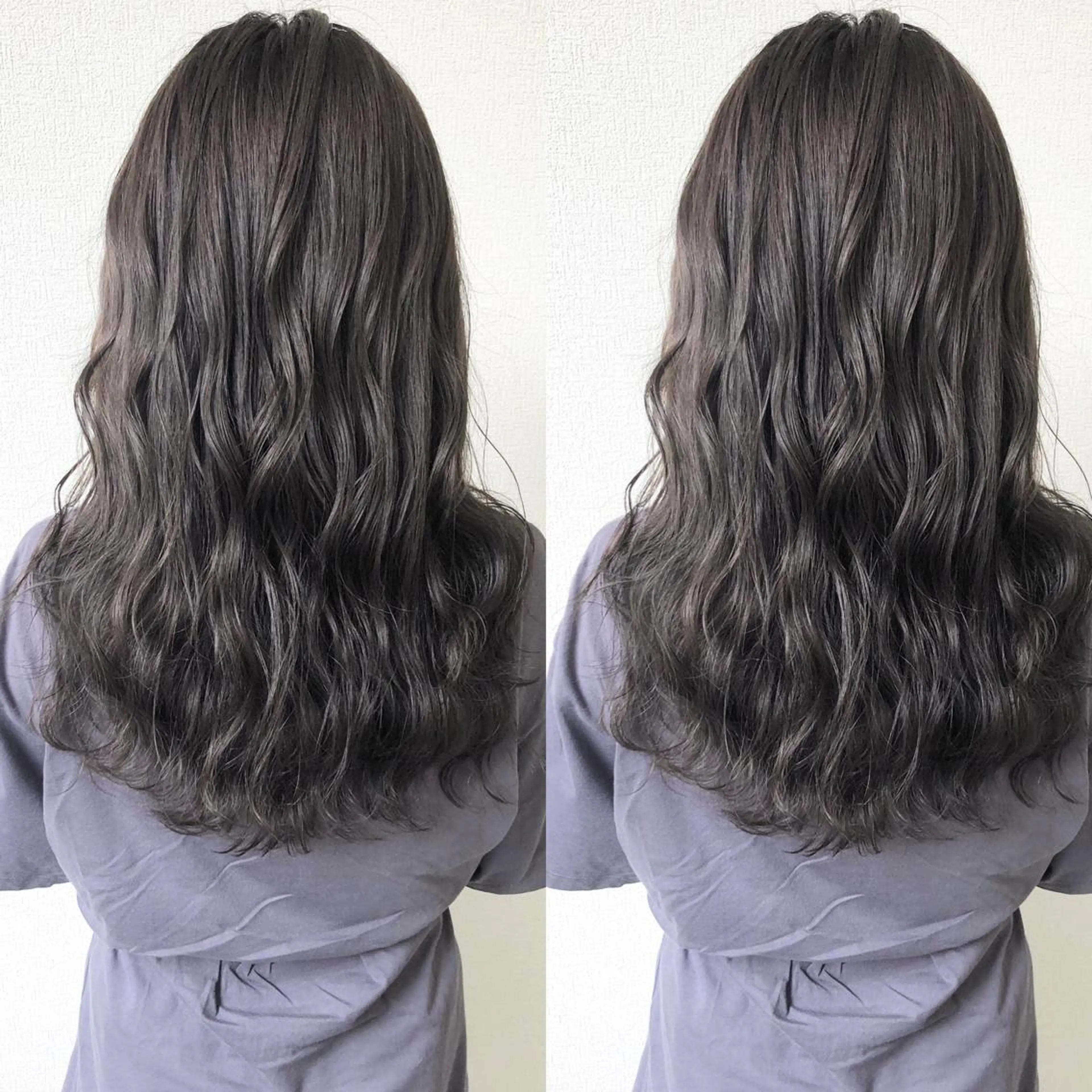 ロング カラー ヘアカラー Hanna by W_SALONのヘアスタイル