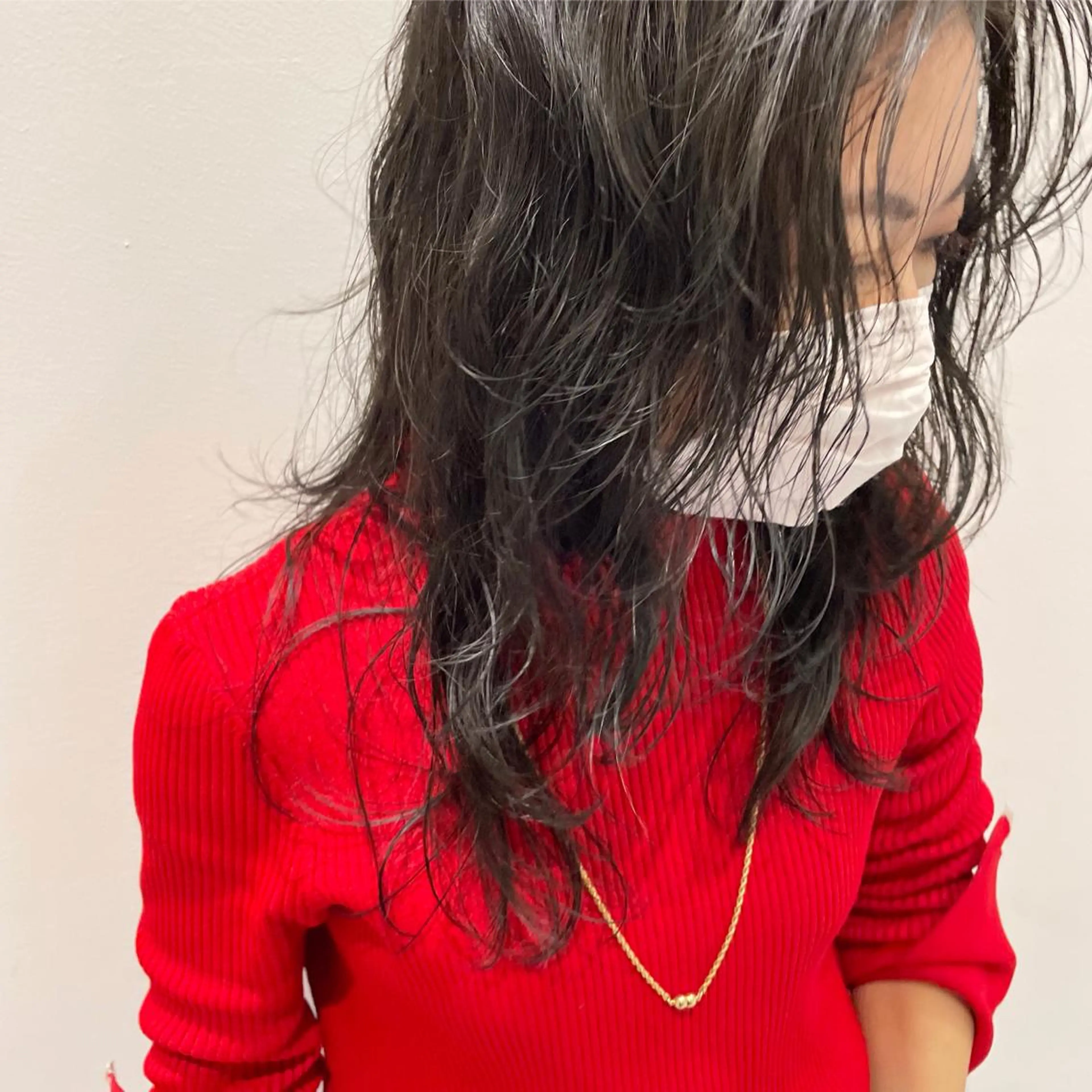 セミロング カラー パーマ ニュアンスヘア☆樋口 希世☆のヘアスタイル