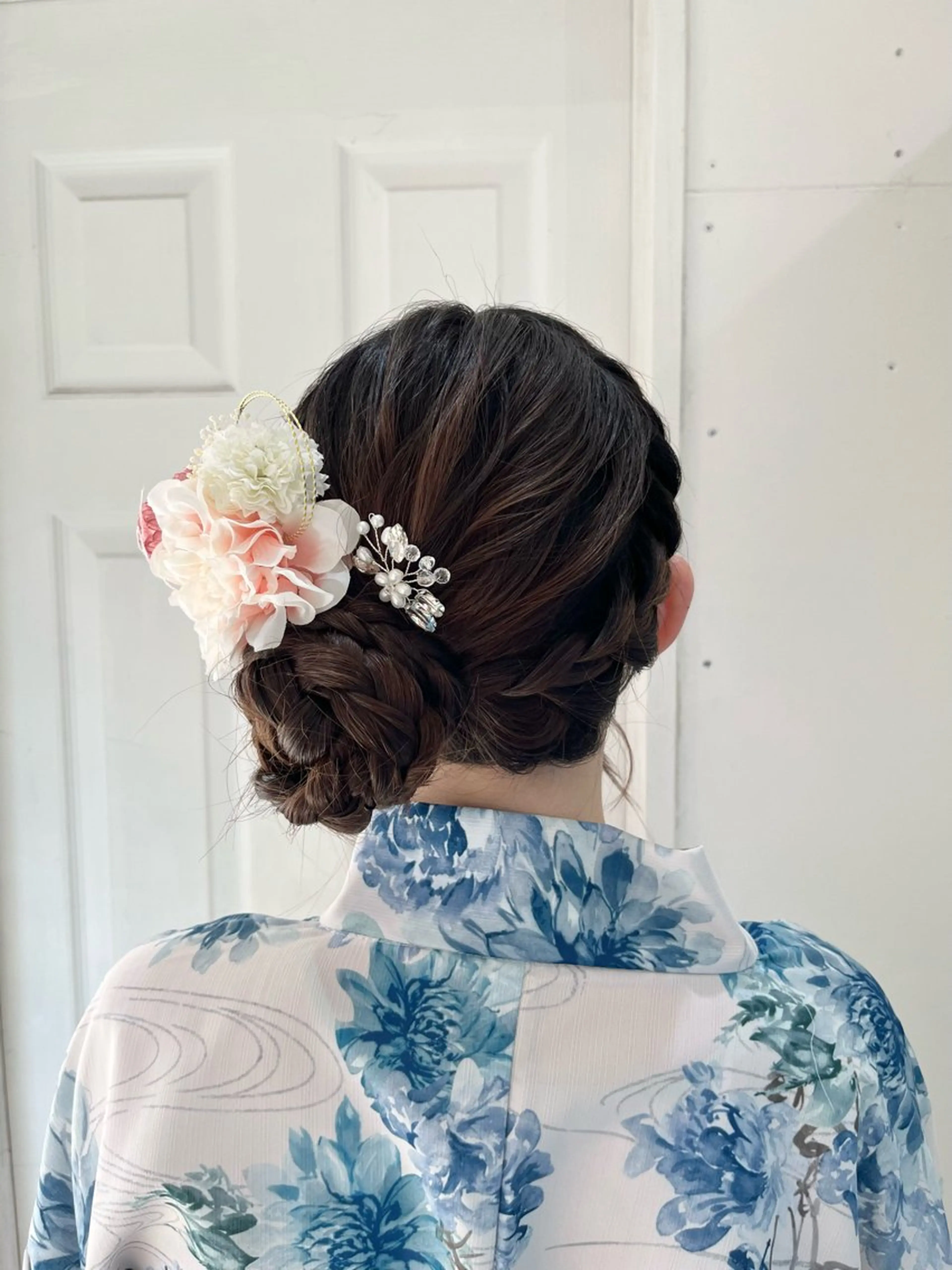 ロング ヘアアレンジ ヘアセット uros.所属・🩵aiko / モデル募集中️🩵のヘアスタイル