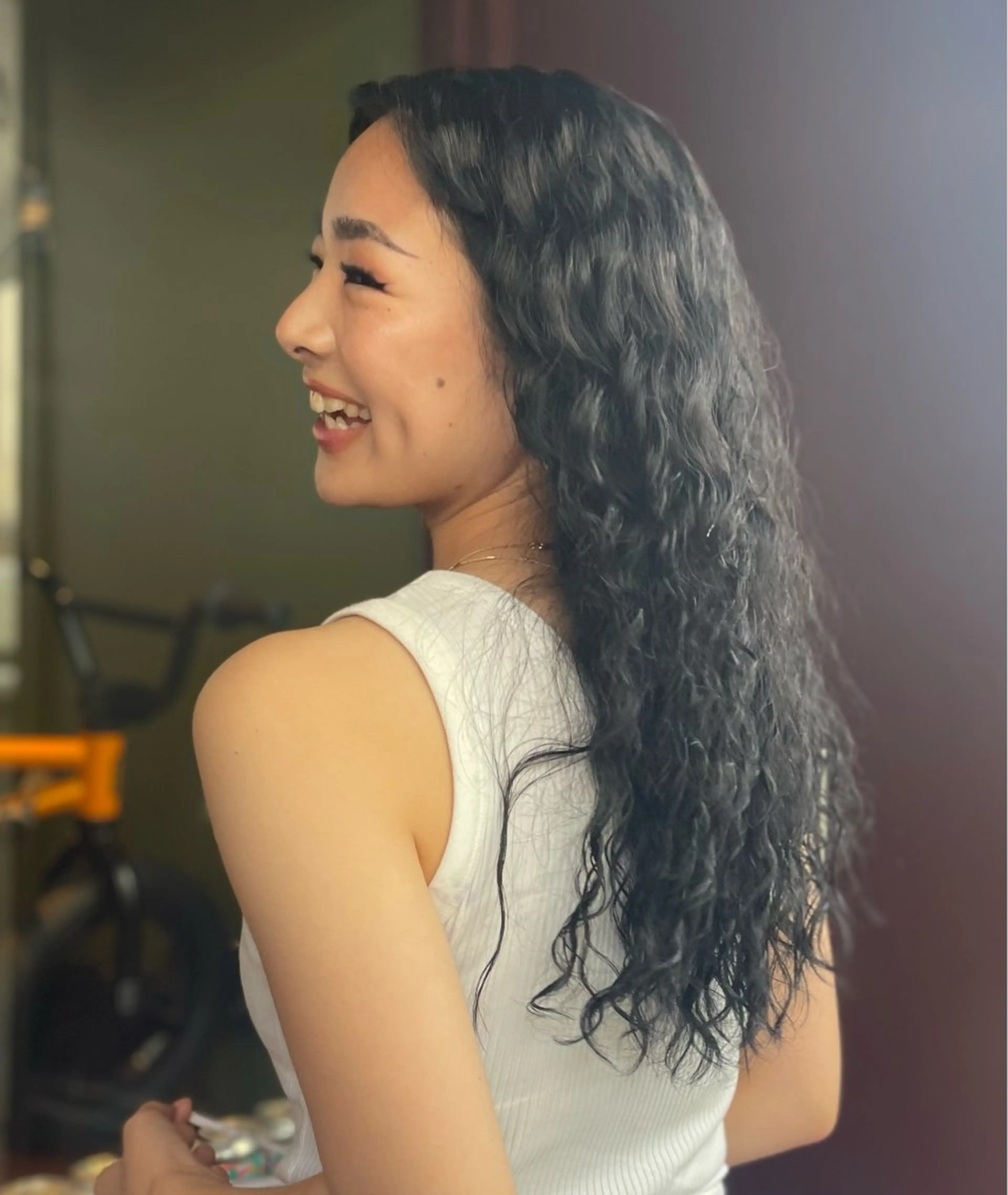 ロング カラー パーマ PATH-hair. store/MAIのヘアスタイル