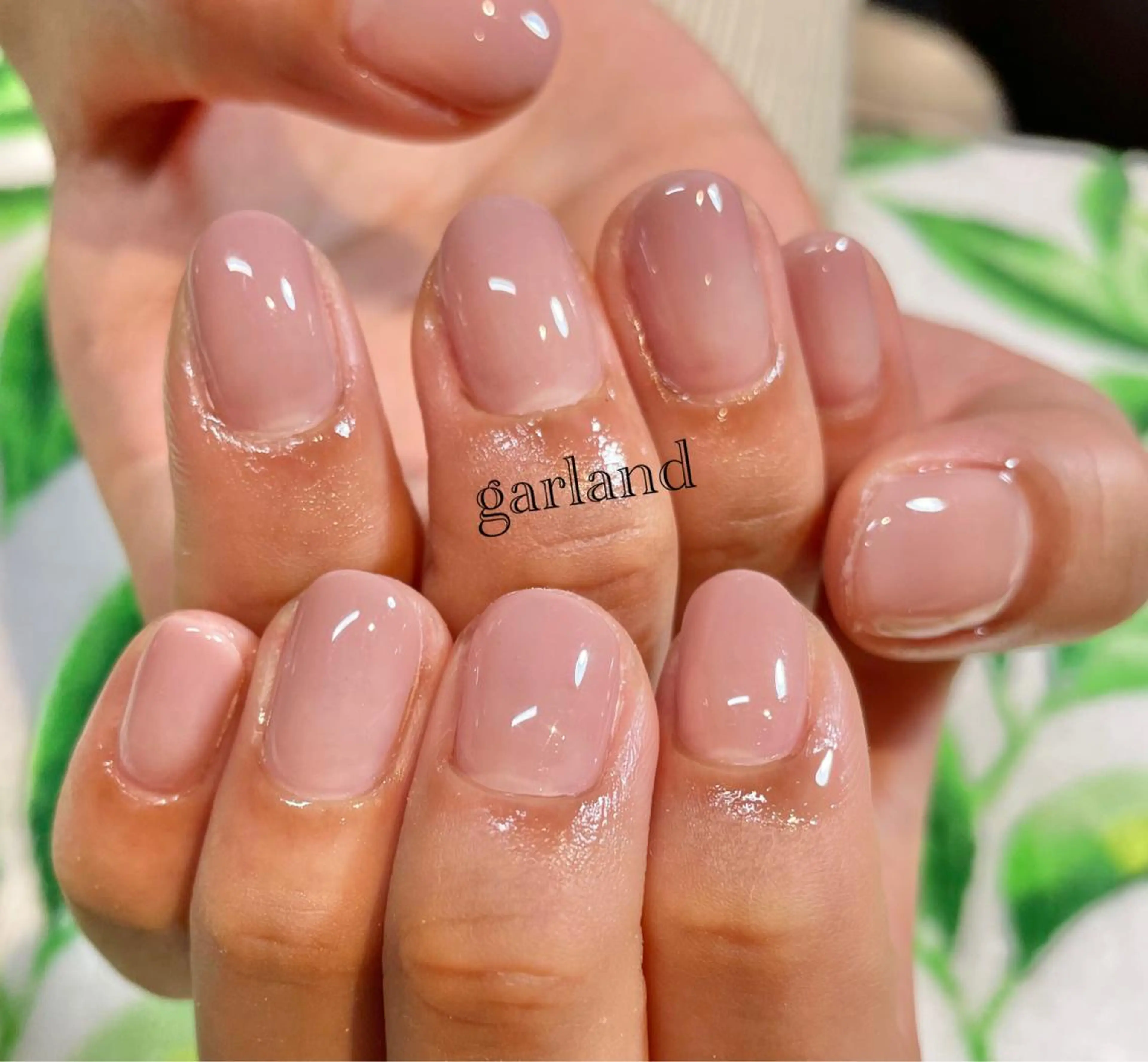 ネイル ハンドネイル Garland Nail.maoのネイルデザイン