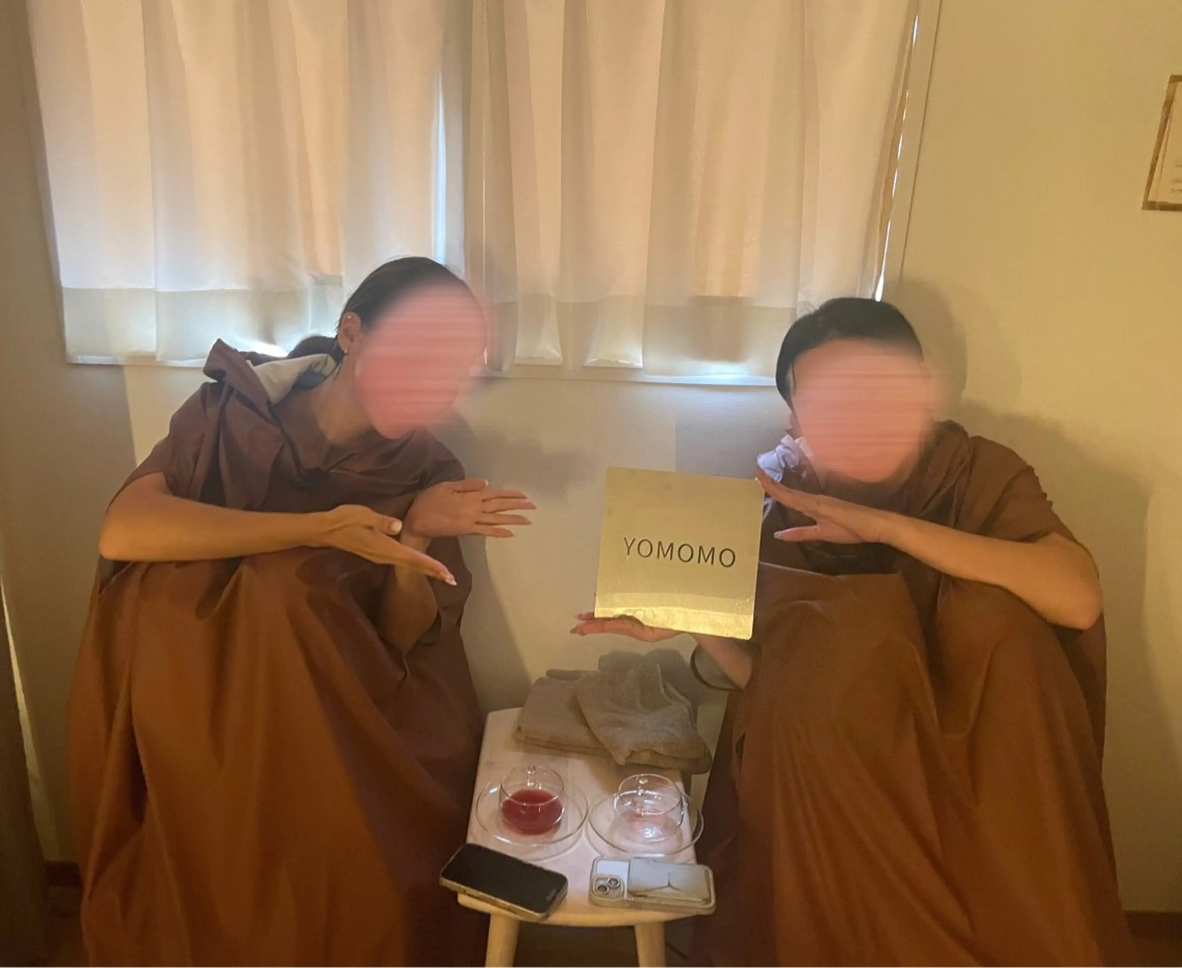 よもぎ蒸し施術中の写真を撮影させていただける方を募集しています。の写真