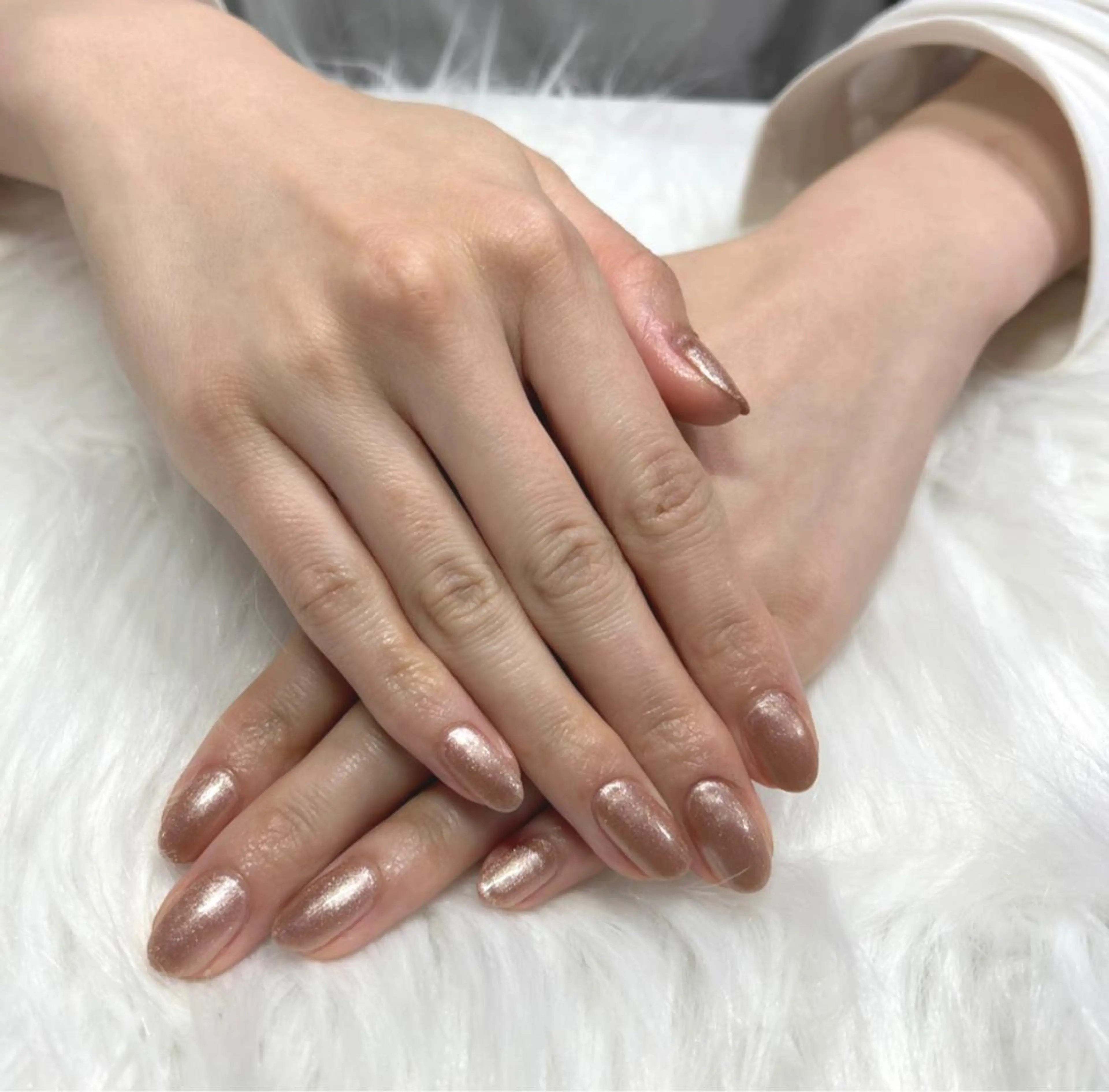 ネイル オーロラネイル フレンチネイル マグネットネイル ミラーネイル ワンカラーネイル LeaLea nails.のネイルデザイン