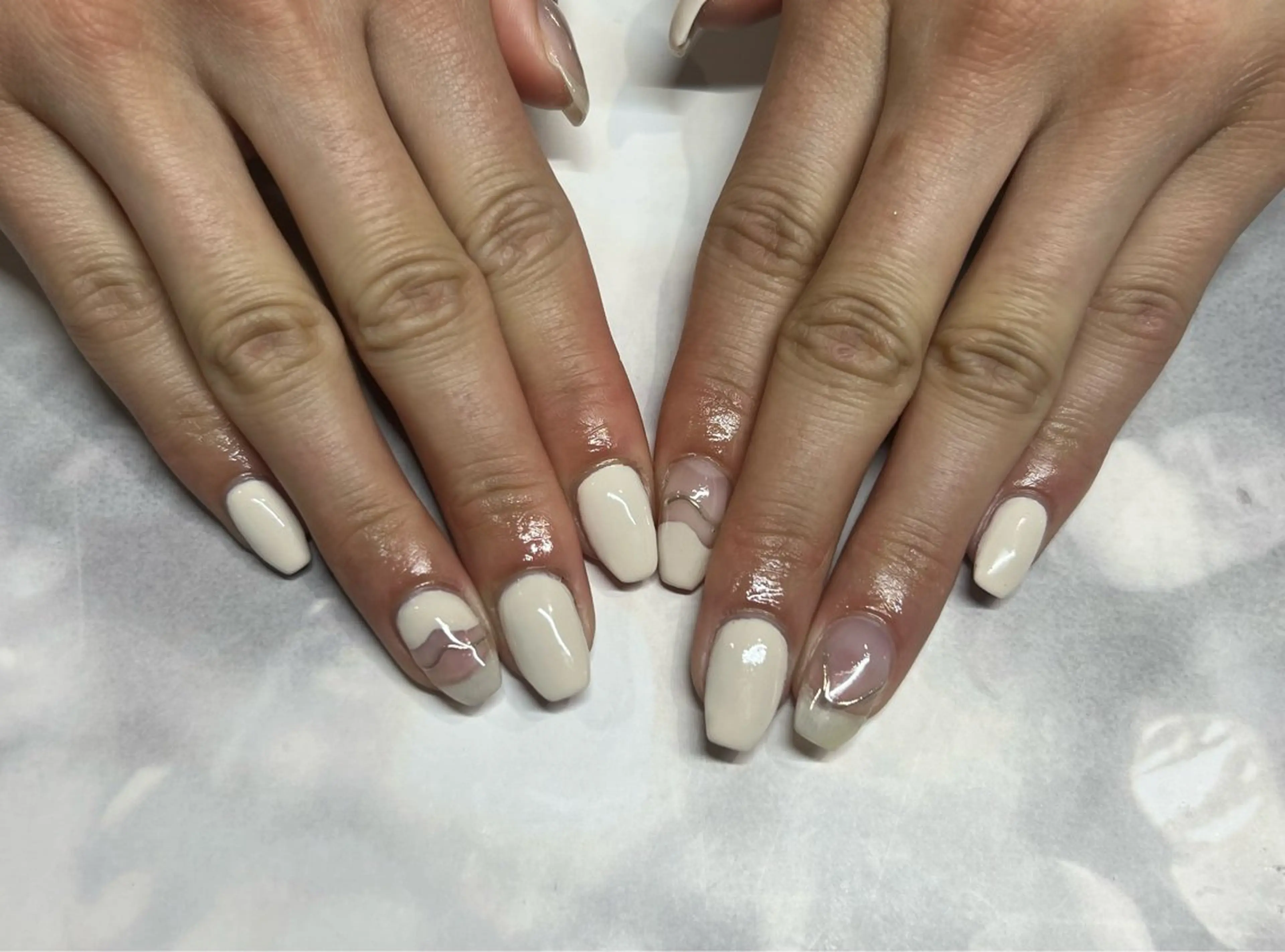 ネイル シンプルネイル sumire joieangeのネイルデザイン