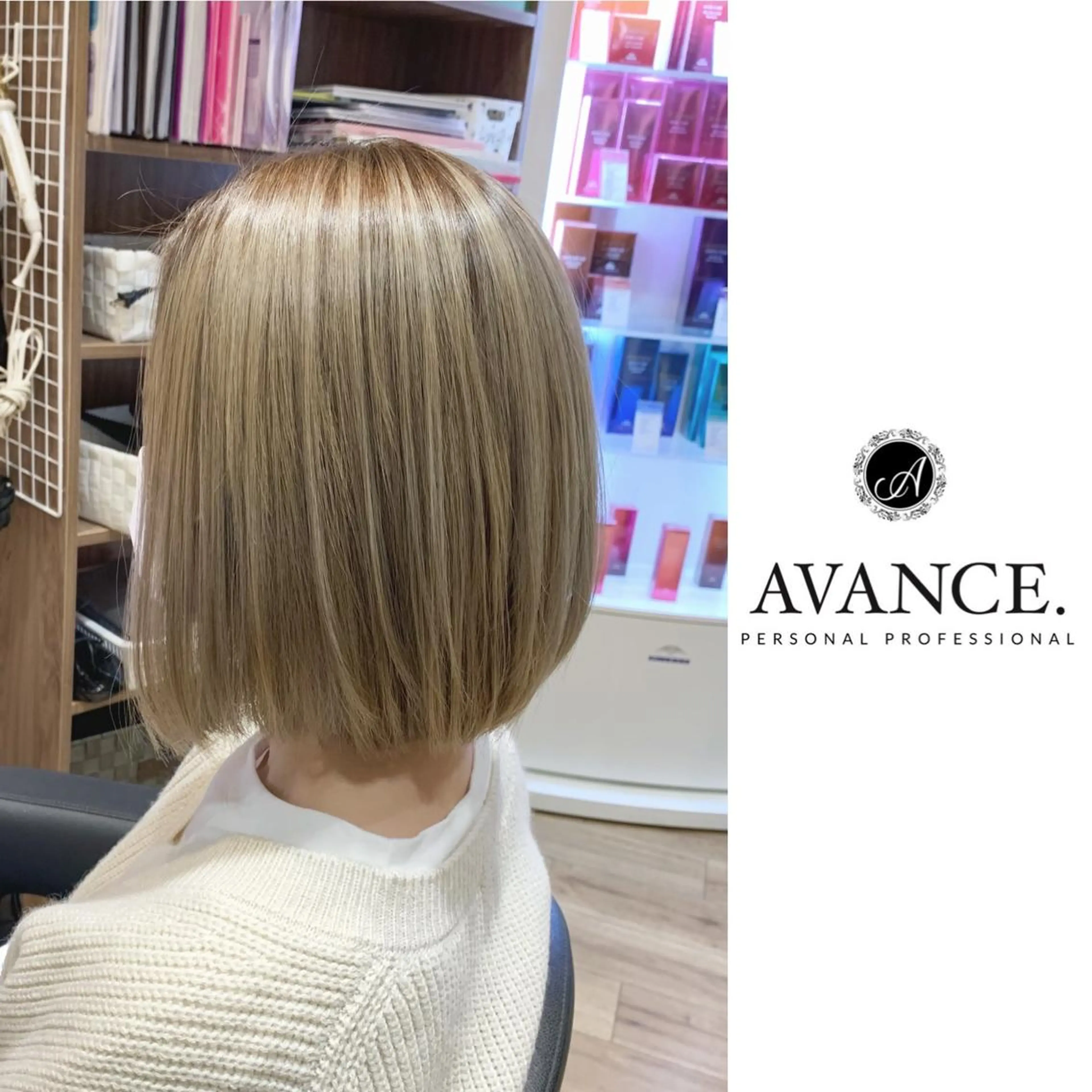 ミディアム カット ヘアカラー トリートメント _WHITE京橋店所属・【White京橋】 岸 拓斗のヘアスタイル