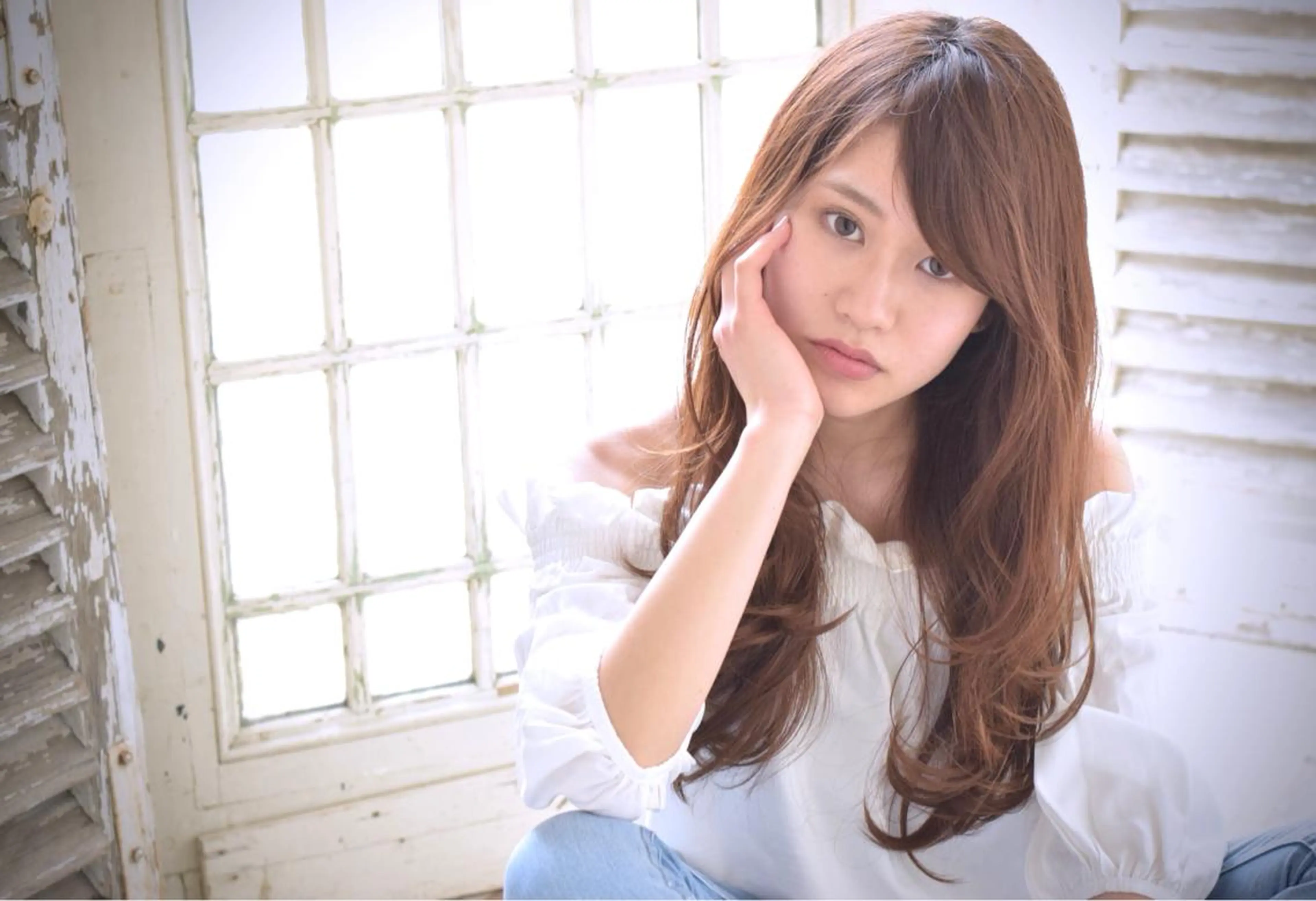 ロング カラー パーマ ヘアアレンジ Londideal 高橋ヒロシのヘアスタイル