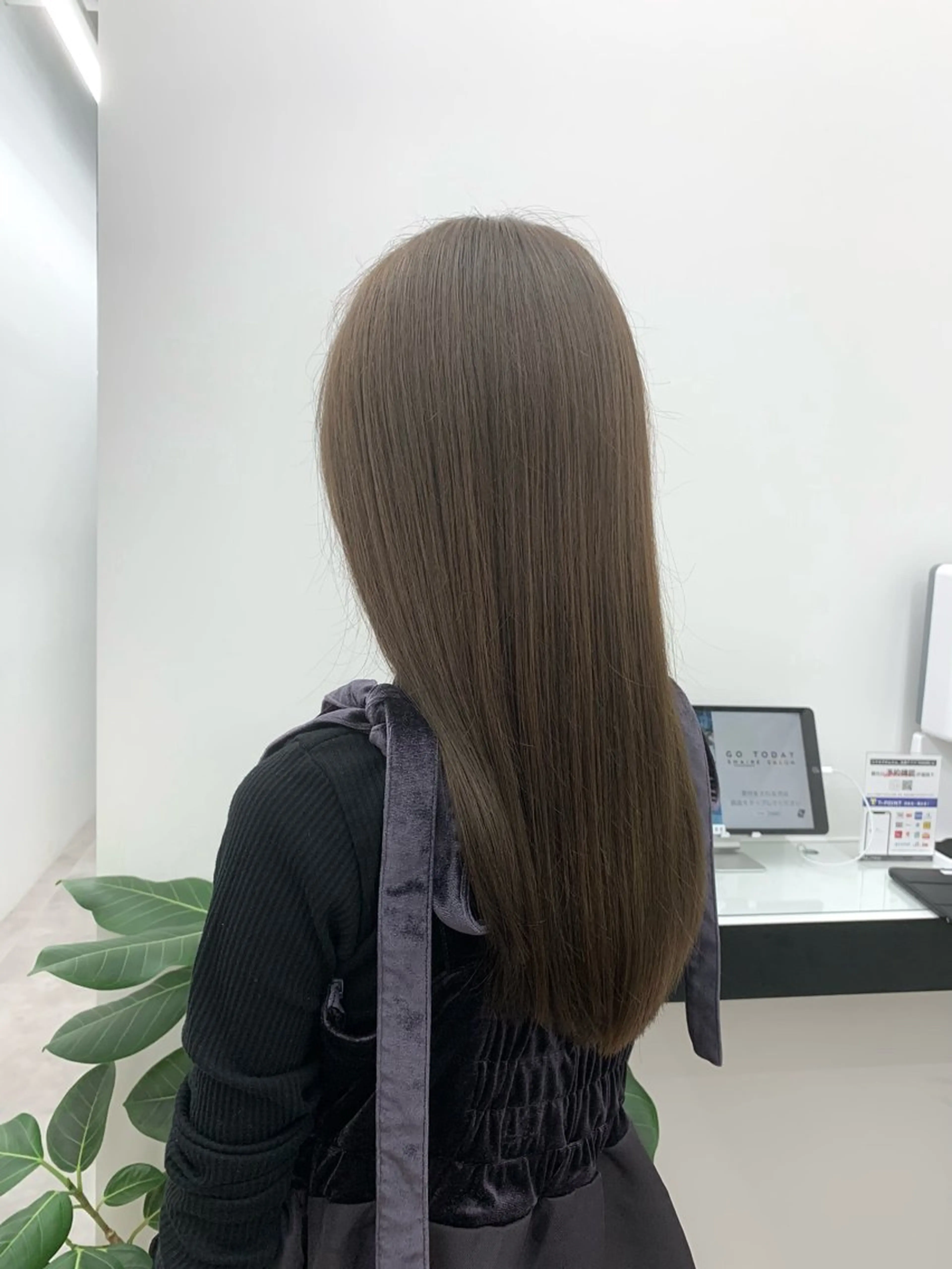 ロング カラー グレージュ オリーブグレージュ オリーブグレー 本格ヘッドスパ🌿 ×ヘア　佐藤のヘアスタイル