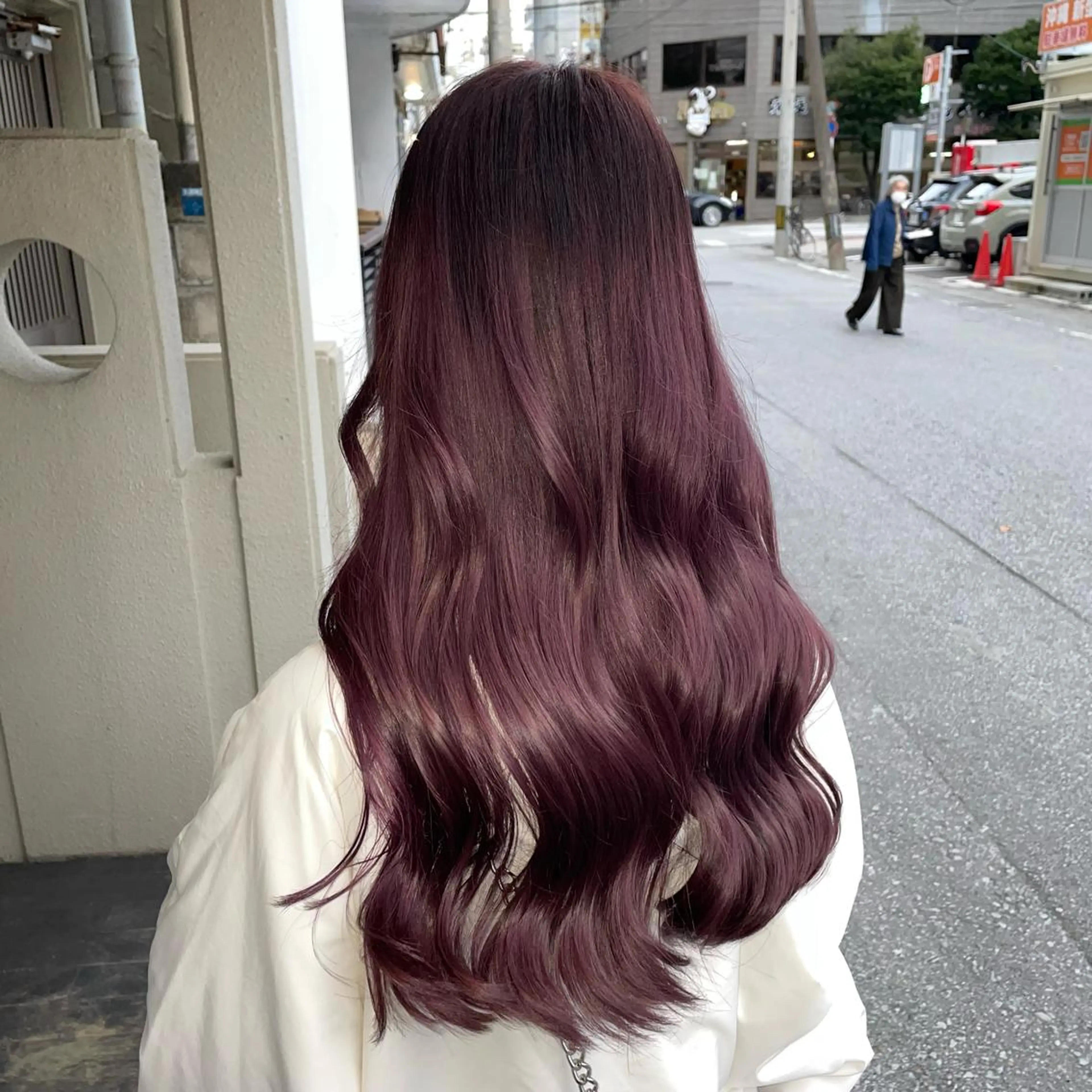 ロング カラー ヘアカラー miloc那覇 MIKUのヘアスタイル
