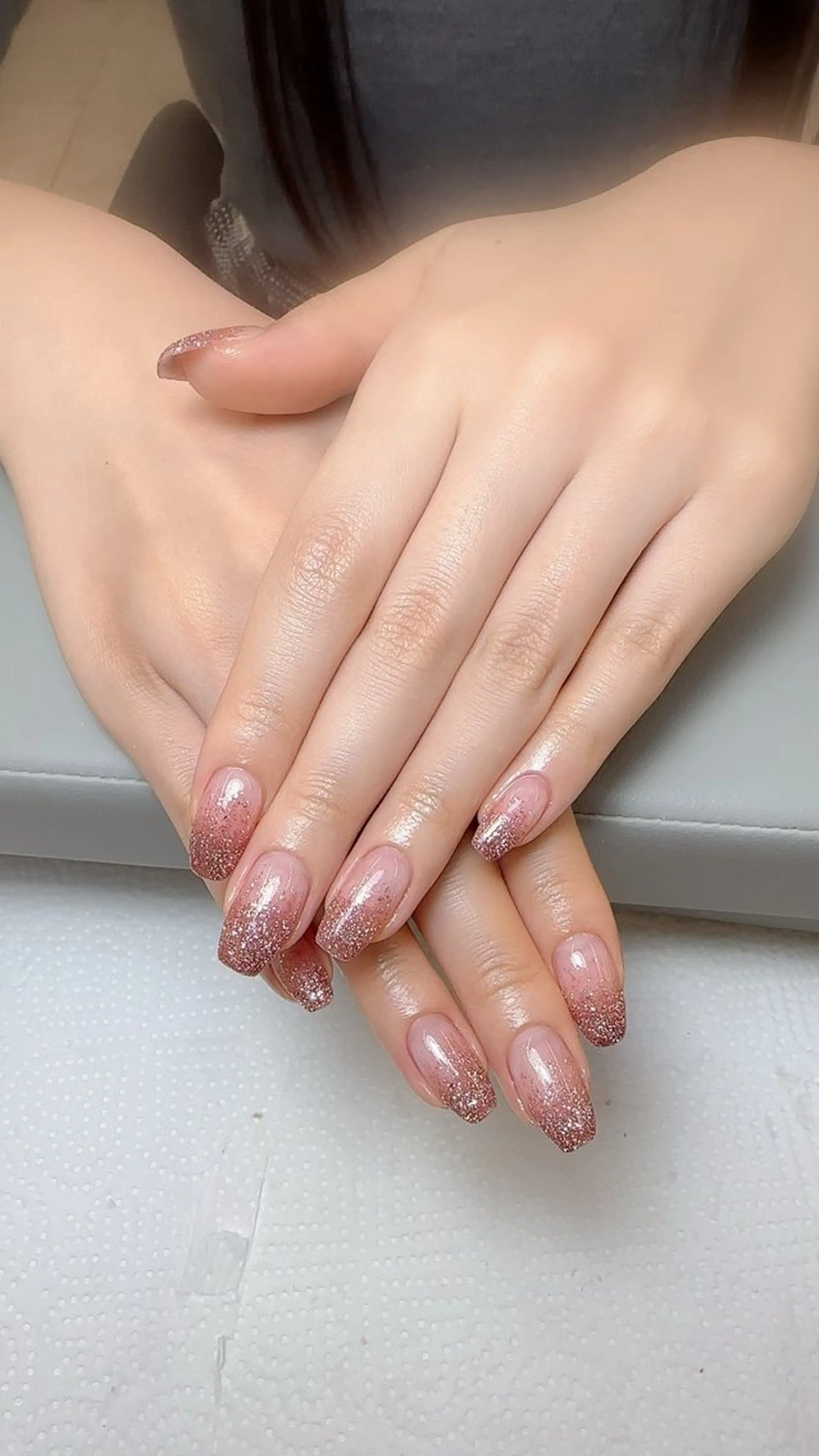 ネイル チークネイル 長さ出し フットネイル フレンチネイル ジェルネイル ハンドネイル ENNY ネイルサロンのネイルデザイン