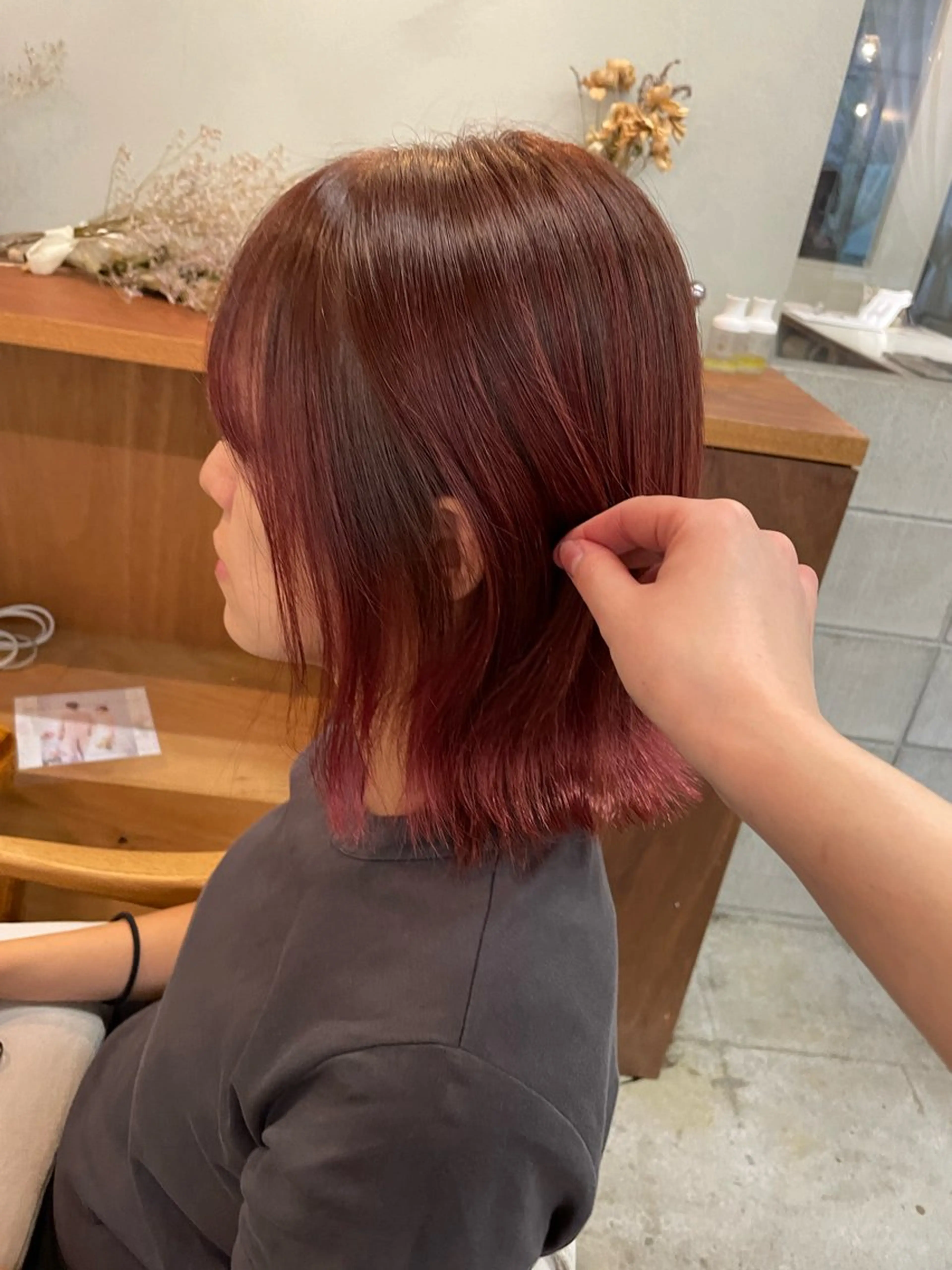 カラー カット ヘアカラー トリートメント 🪷花屋併設🪷 山下悠月のヘアスタイル