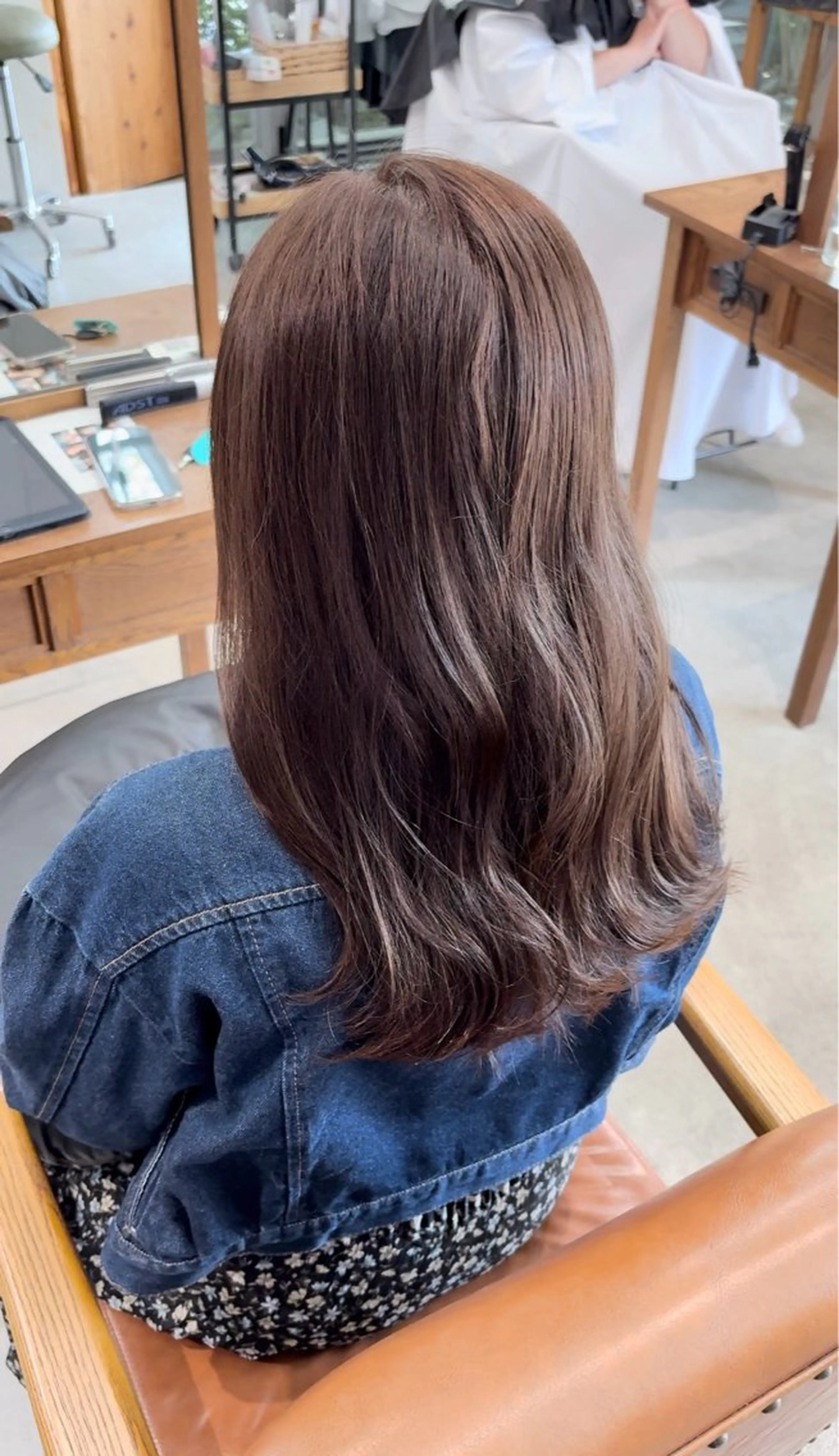 セミロング カット ヘアカラー トリートメント Nicoru*所属・SONO 【一宮】のヘアスタイル