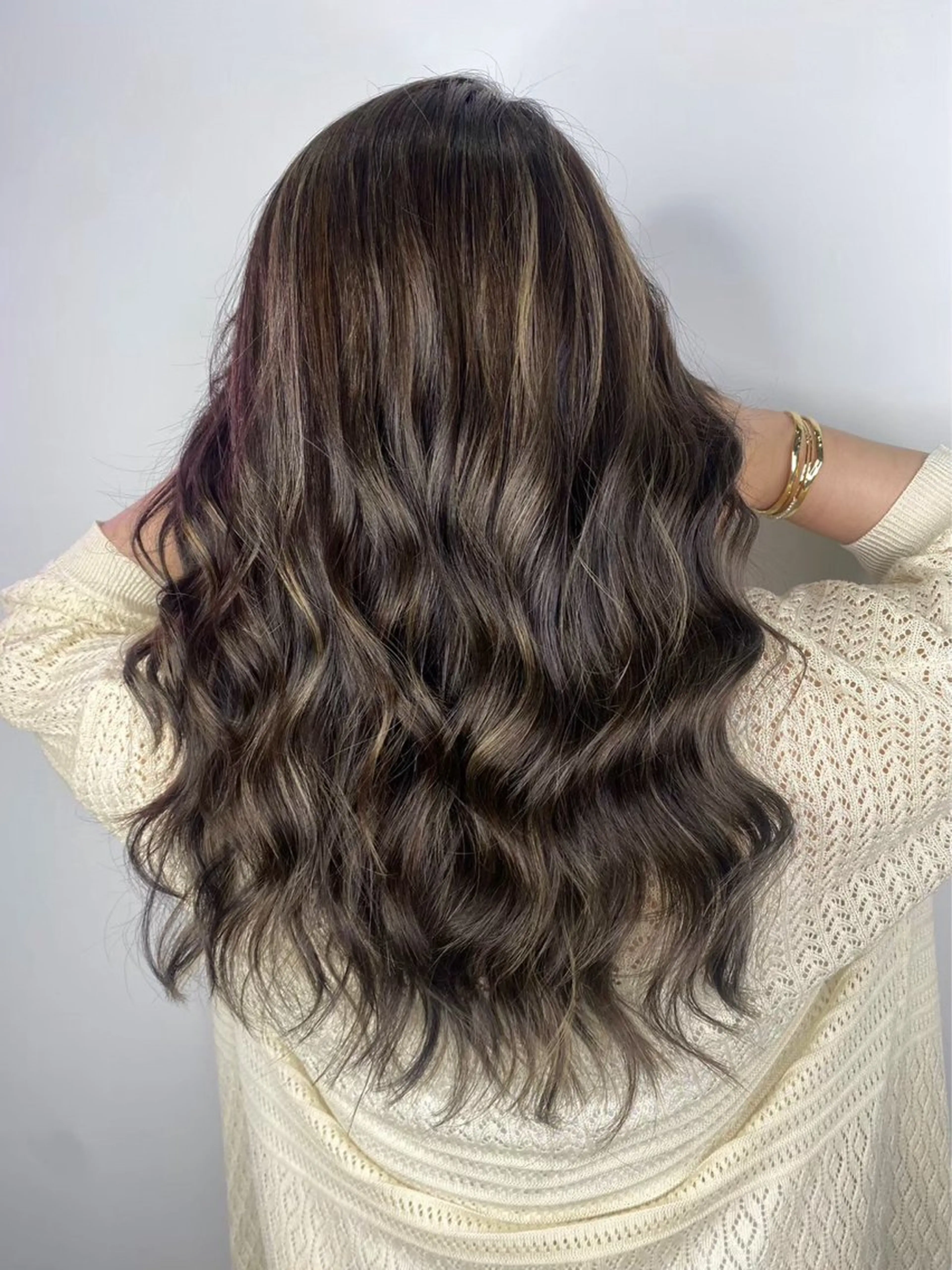 ロング カラー ヘアカラー トリートメント 髪質改善 /美髪矯正🫧ゆたかのヘアスタイル