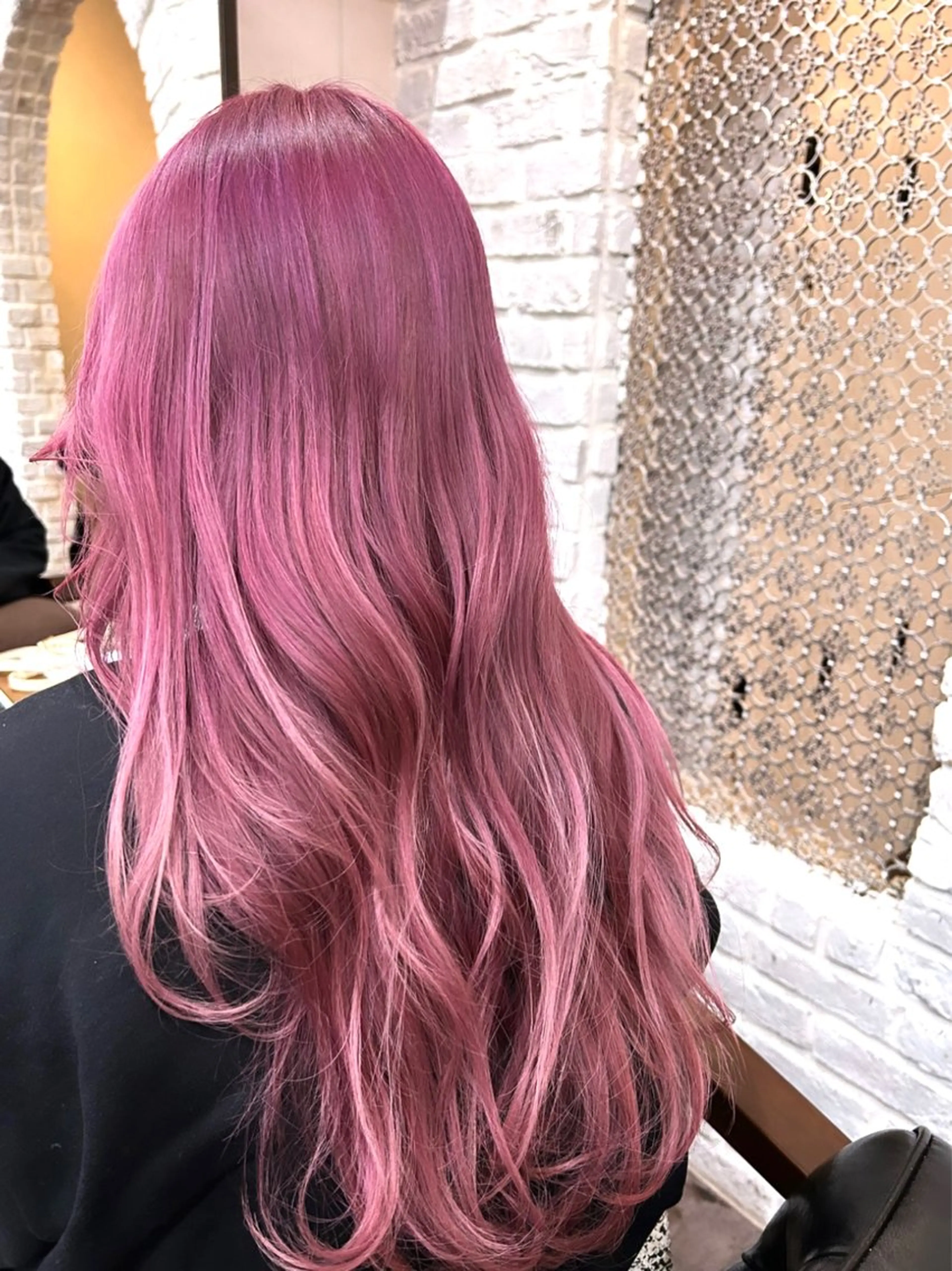 ロング ヘアカラー 🦄🩵YUNA 🩵🦄のヘアスタイル