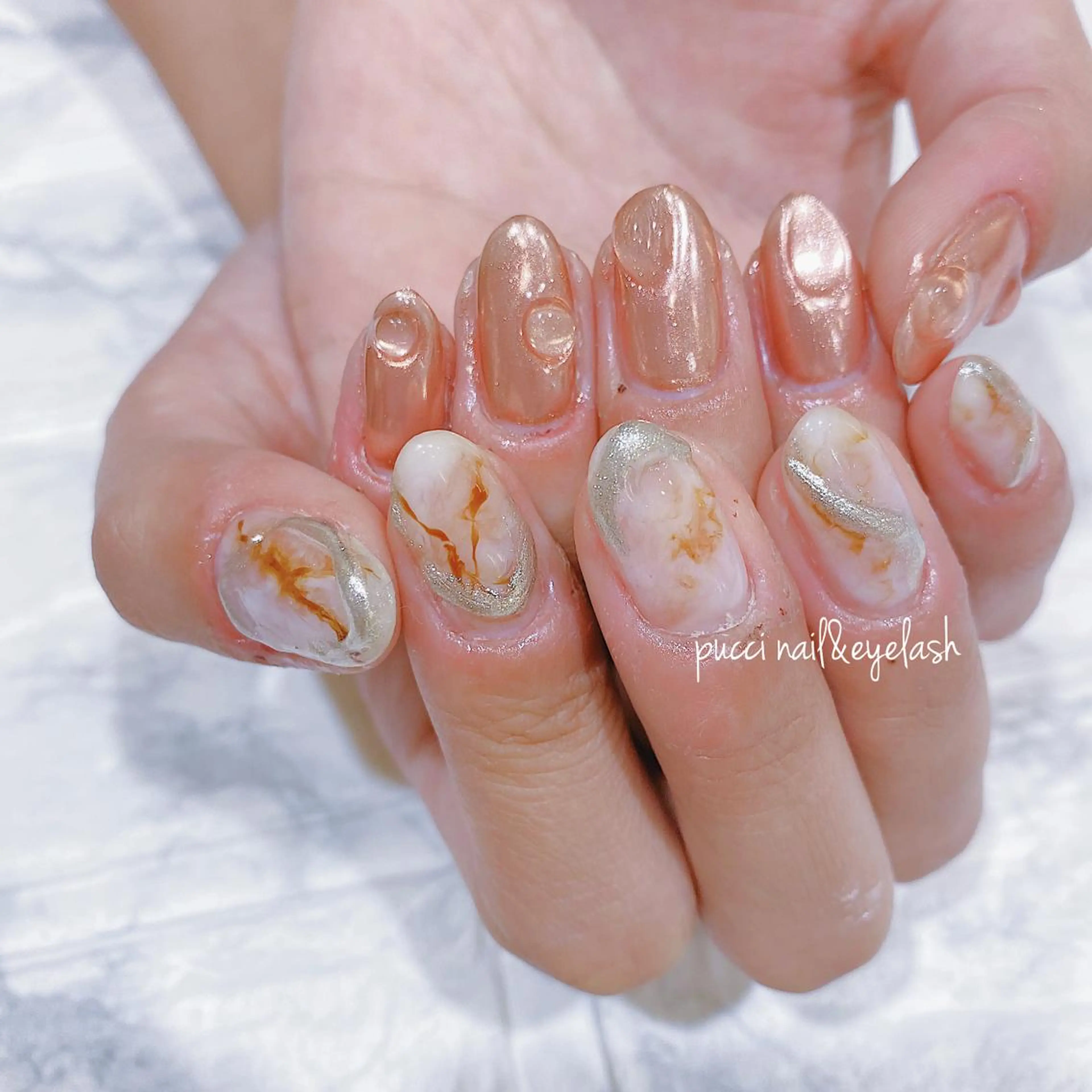 ネイル kurogi nanakaのネイルデザイン