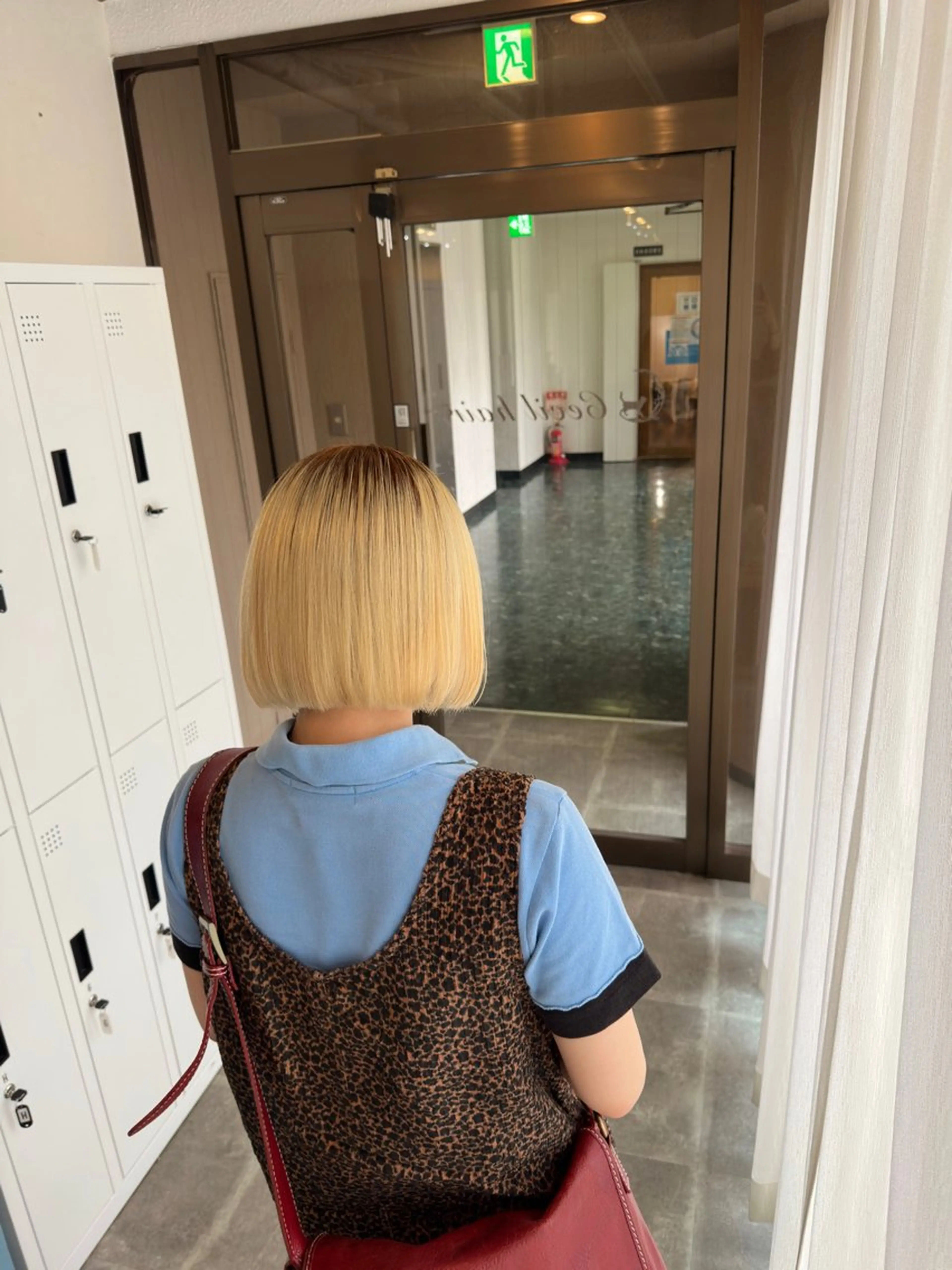 ショート カラー ヘアアレンジ cecil hair 難波店所属・髪質改善透明感カラー /SHOGO☀️のヘアスタイル