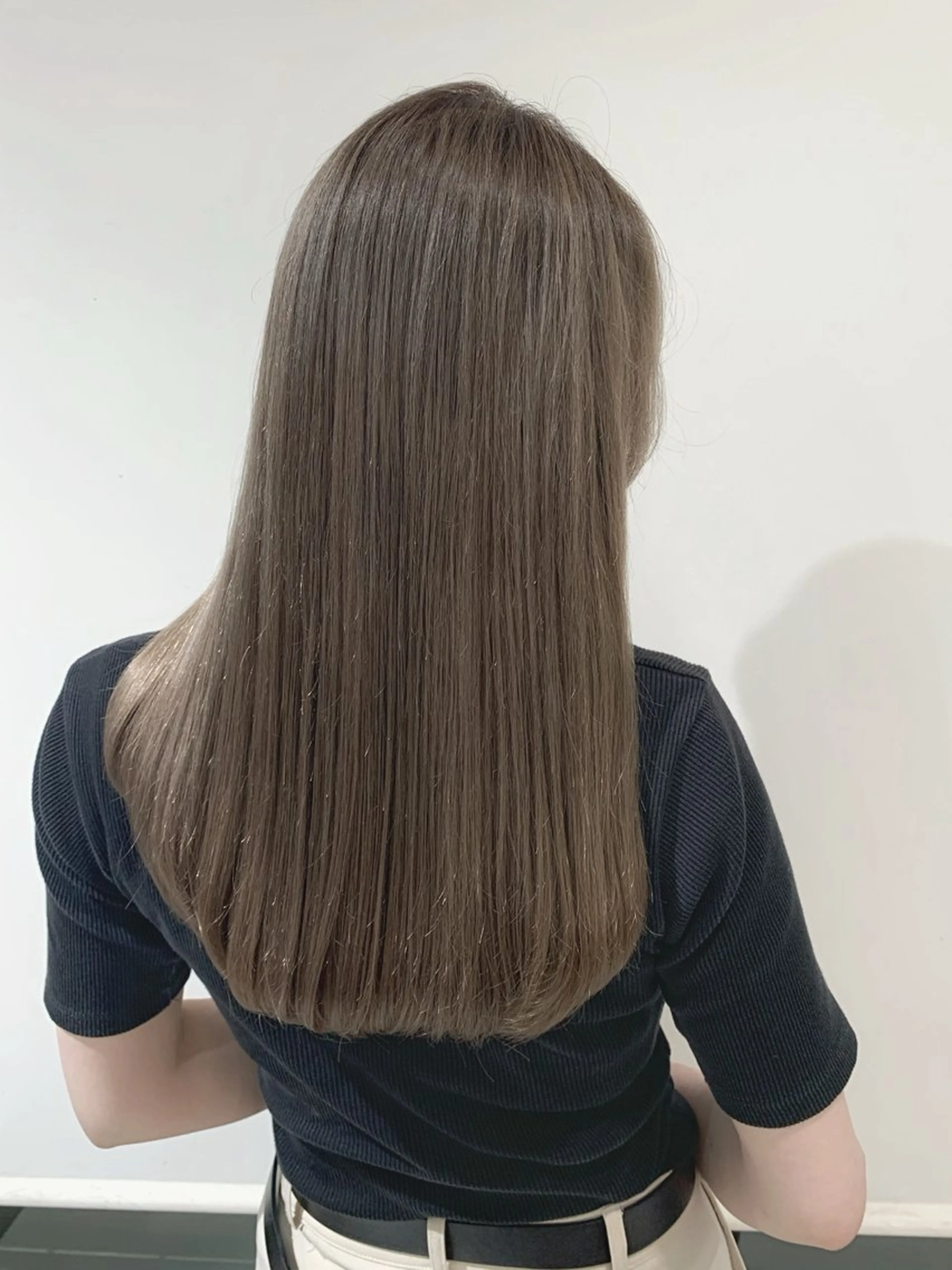 ロング カラー ヘアカラー hibiki/セット /透明感カラーのヘアスタイル