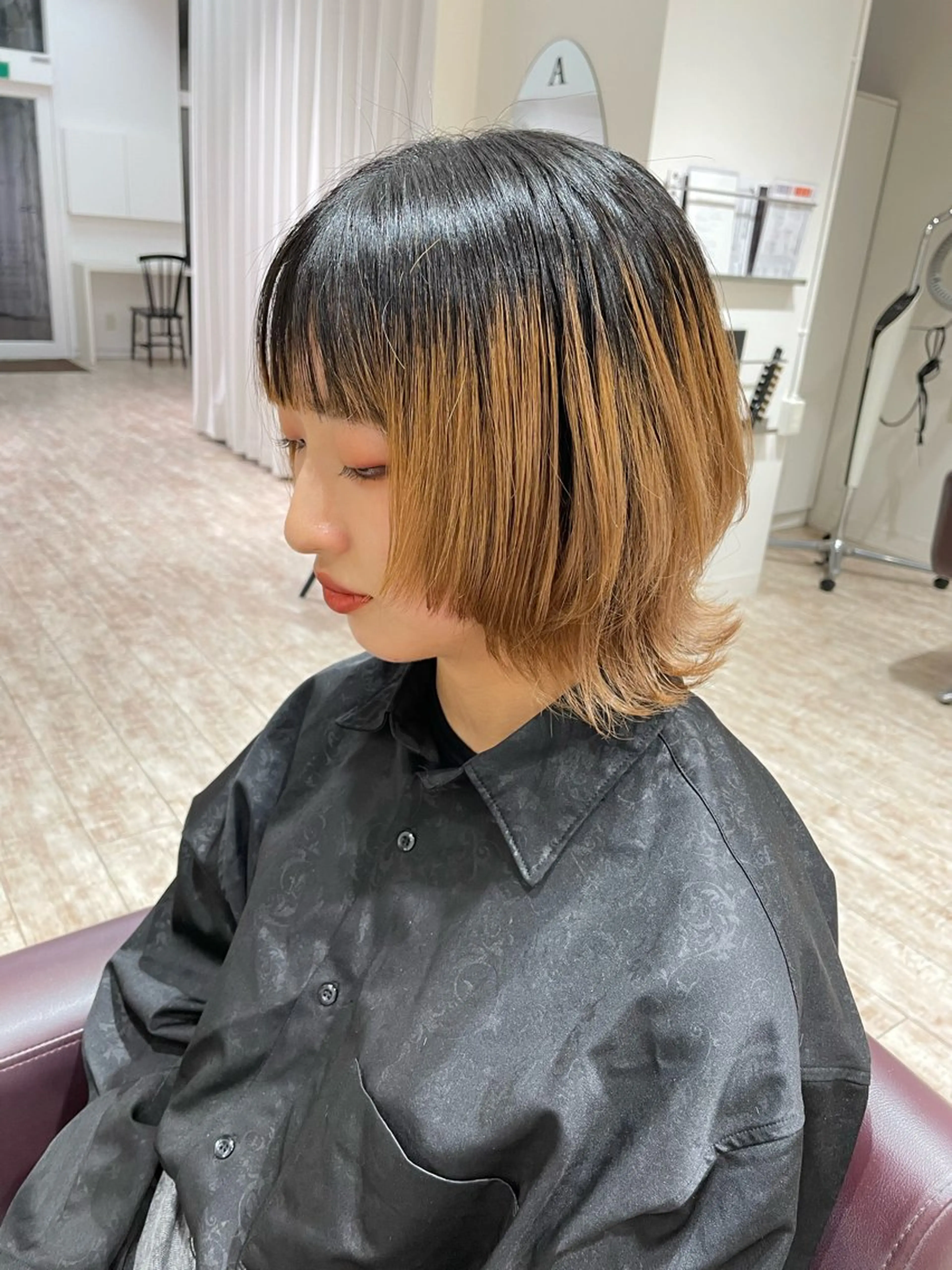 ミディアム behive  駅前店所属・菊地 桃花のヘアスタイル