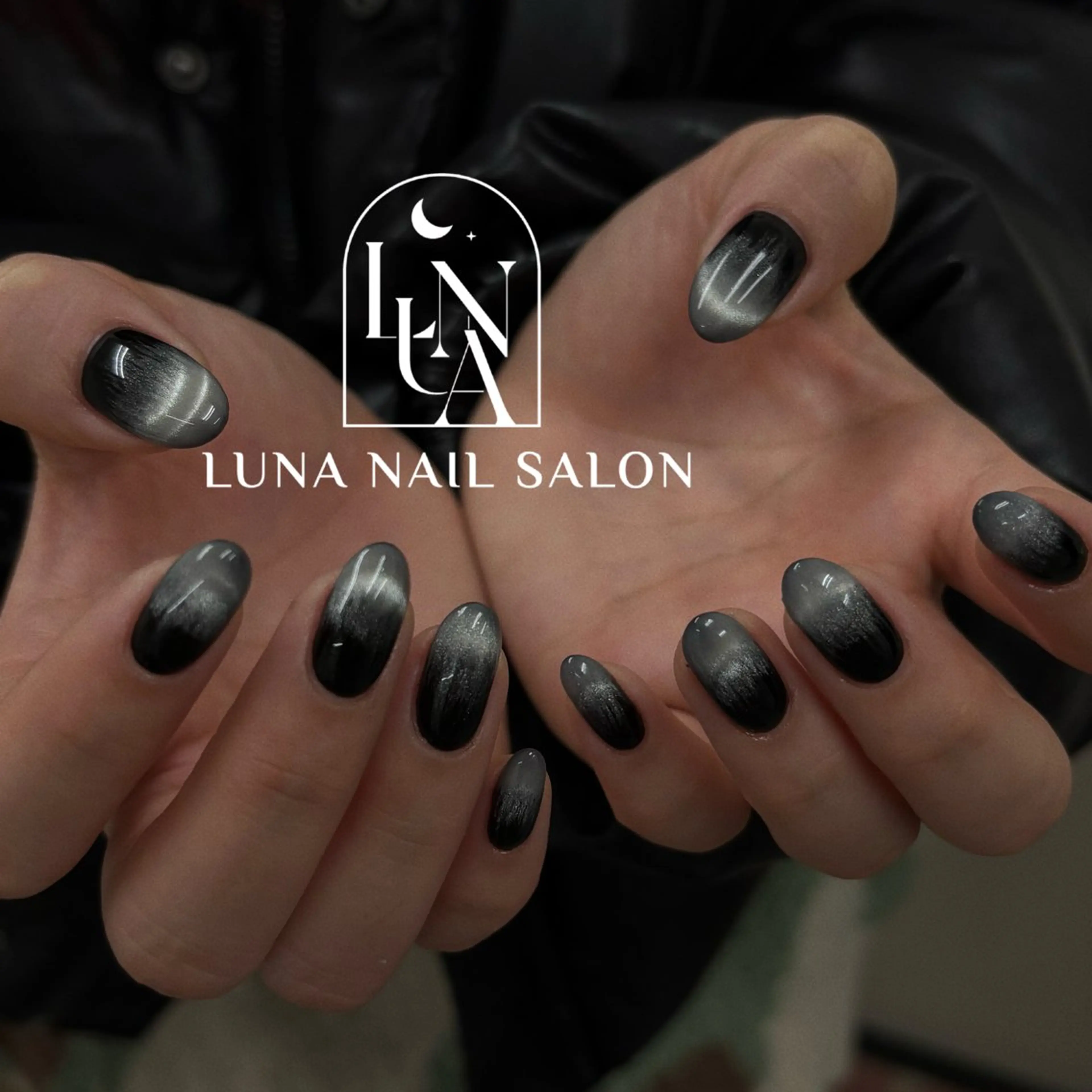 ネイル アートネイル フレンチネイル ジェルネイル ガラスフレンチ 韓国ネイル ハンドネイル ハンドケア LUNA Nail salon💕のネイルデザイン