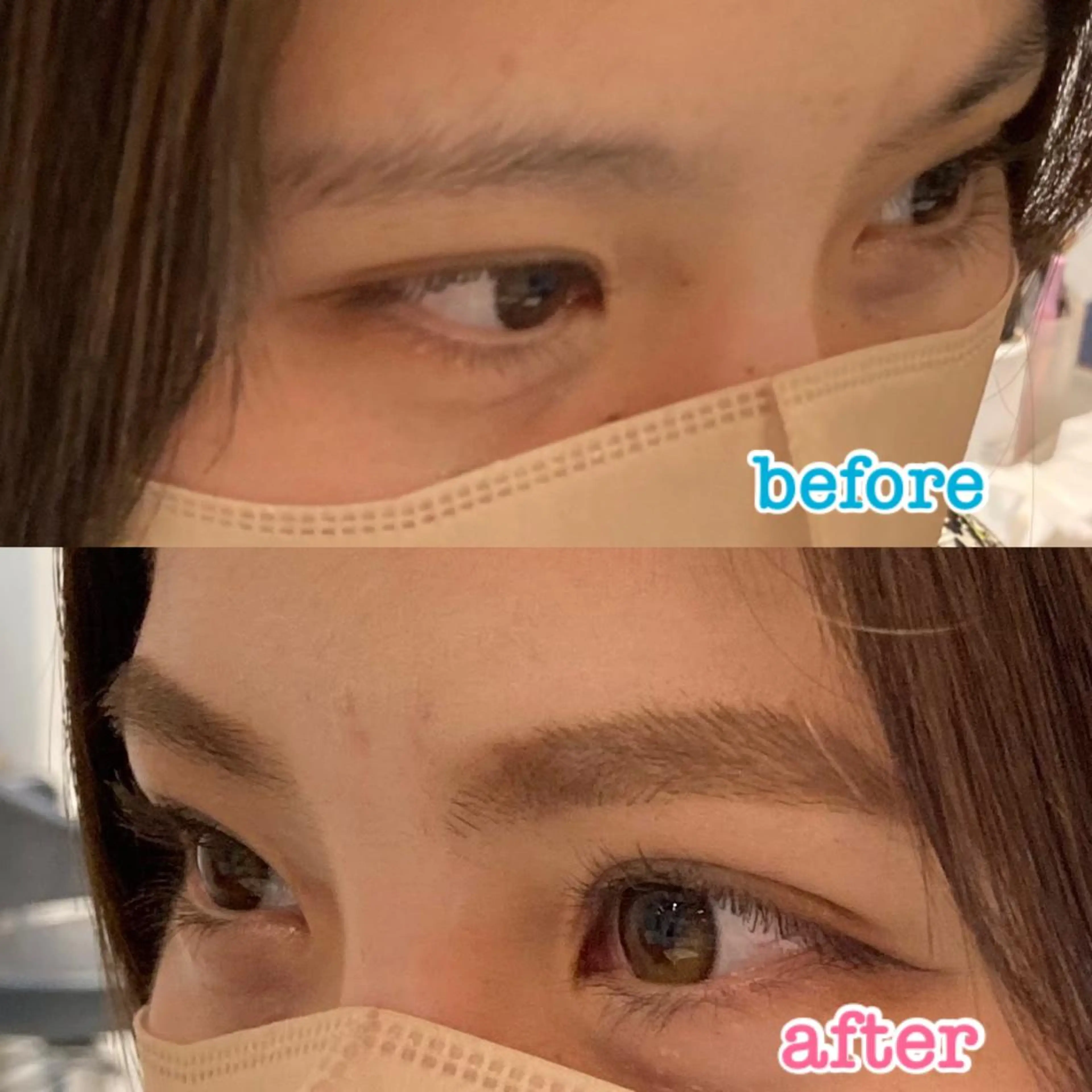 アイブロウ ワックス脱毛 眉カット その他(アイブロウ) ぱく みやんのヘアスタイル