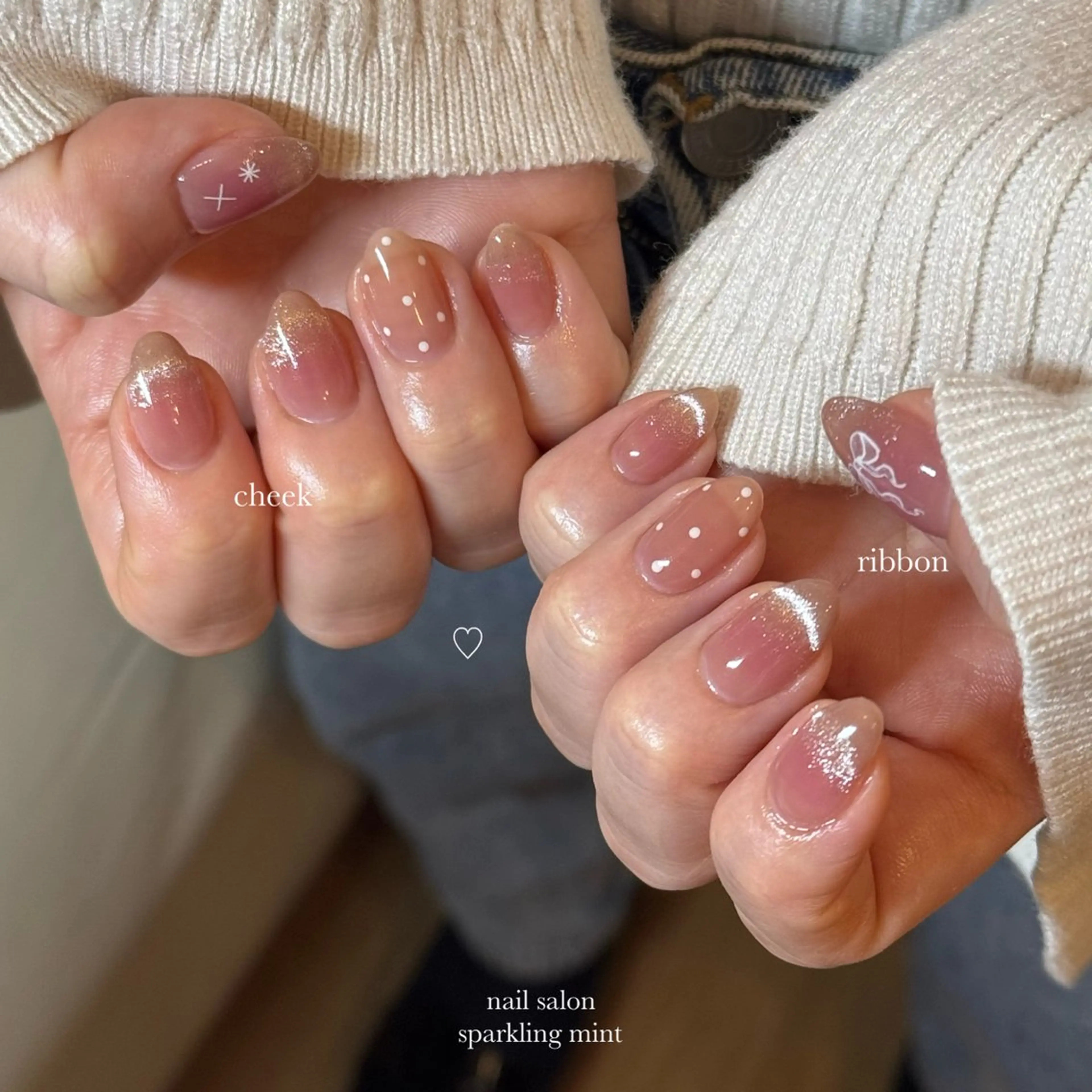 ネイル ワンホンネイル ハンドネイル natsuki 🎀💎モデル様募集のネイルデザイン