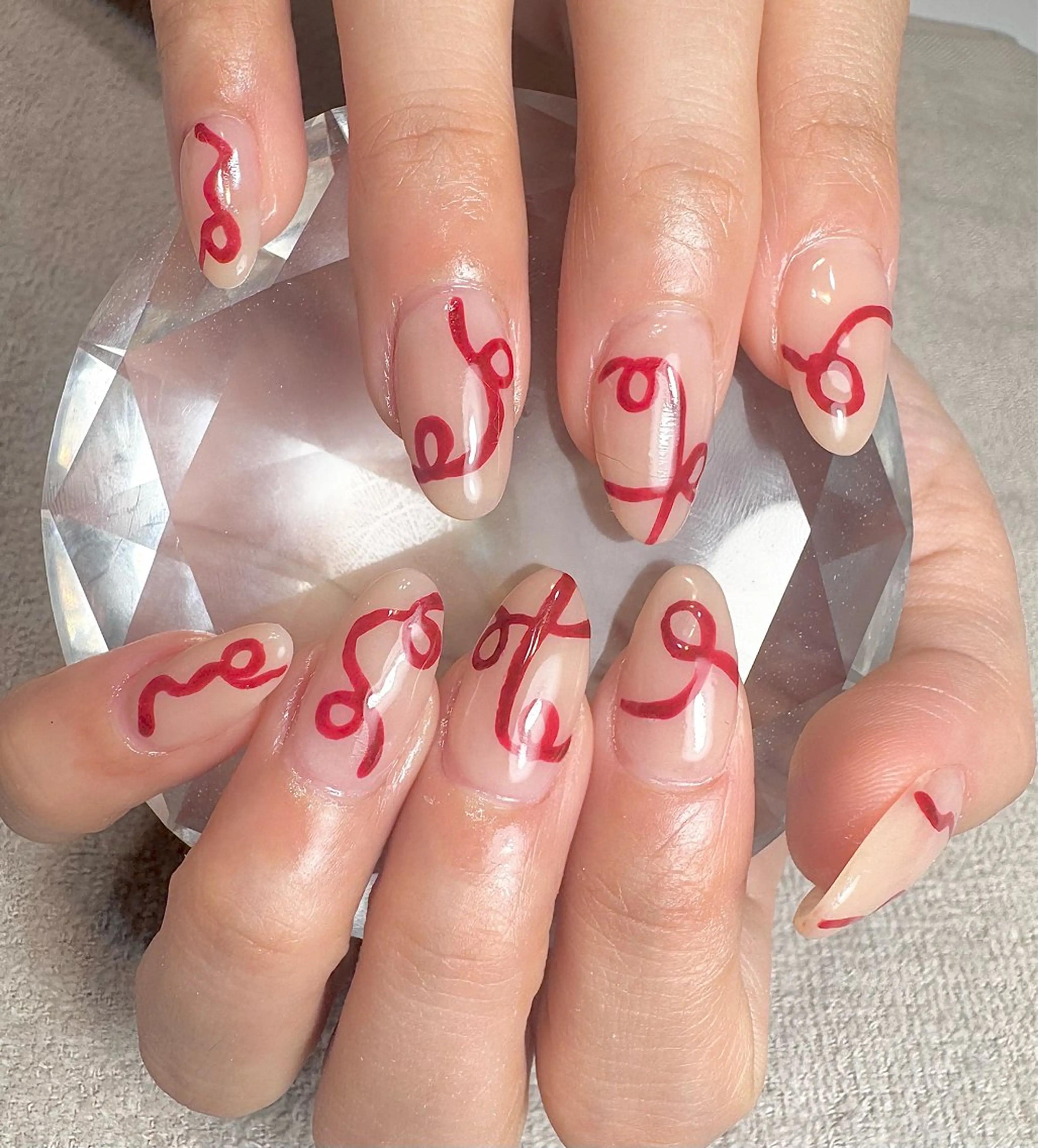 ネイル 持ち込み スカルプネイル LinoTino nailのネイルデザイン