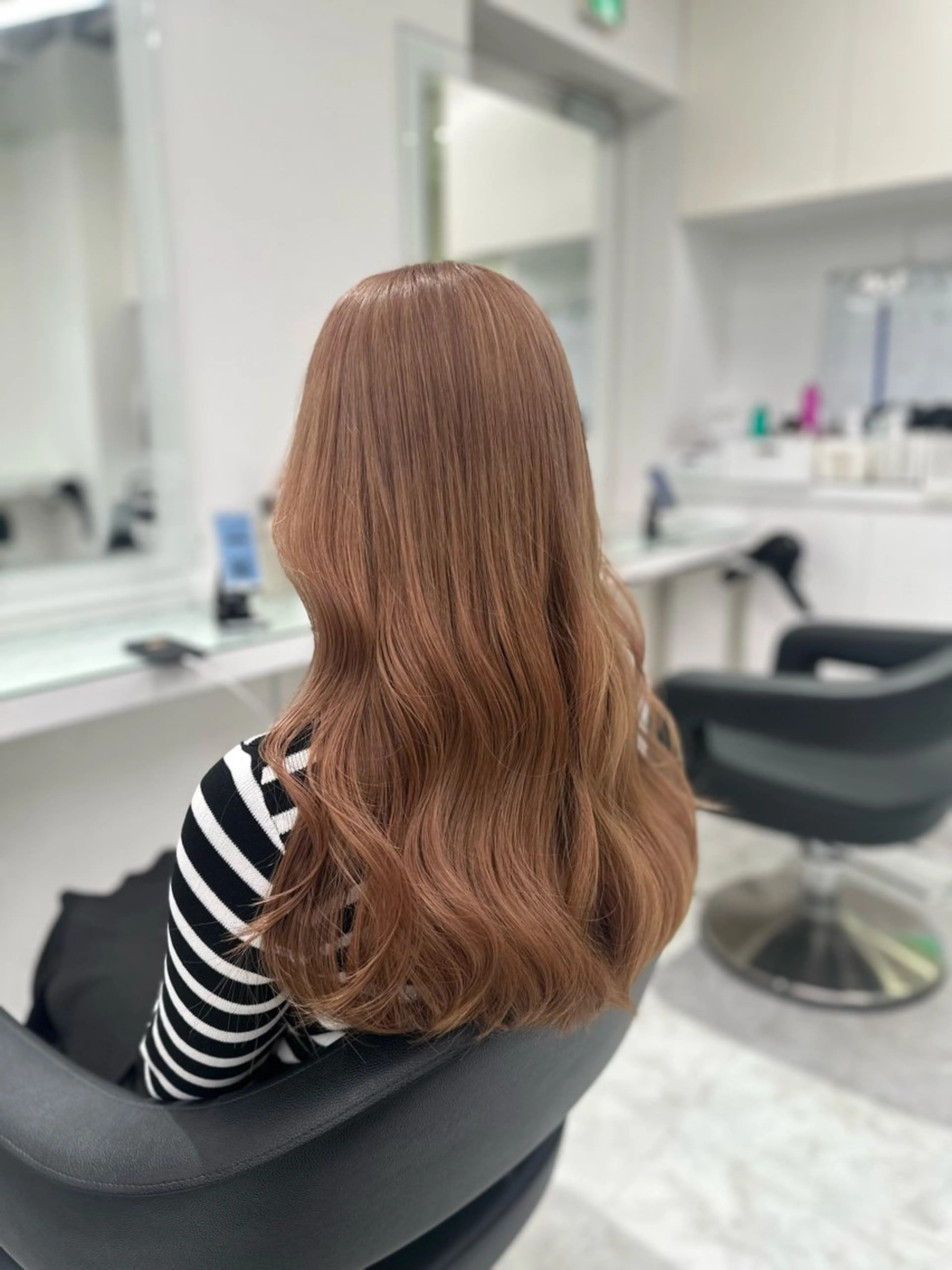 カラー マンツーマン/原宿/ 透明感カラー⭐️のヘアスタイル