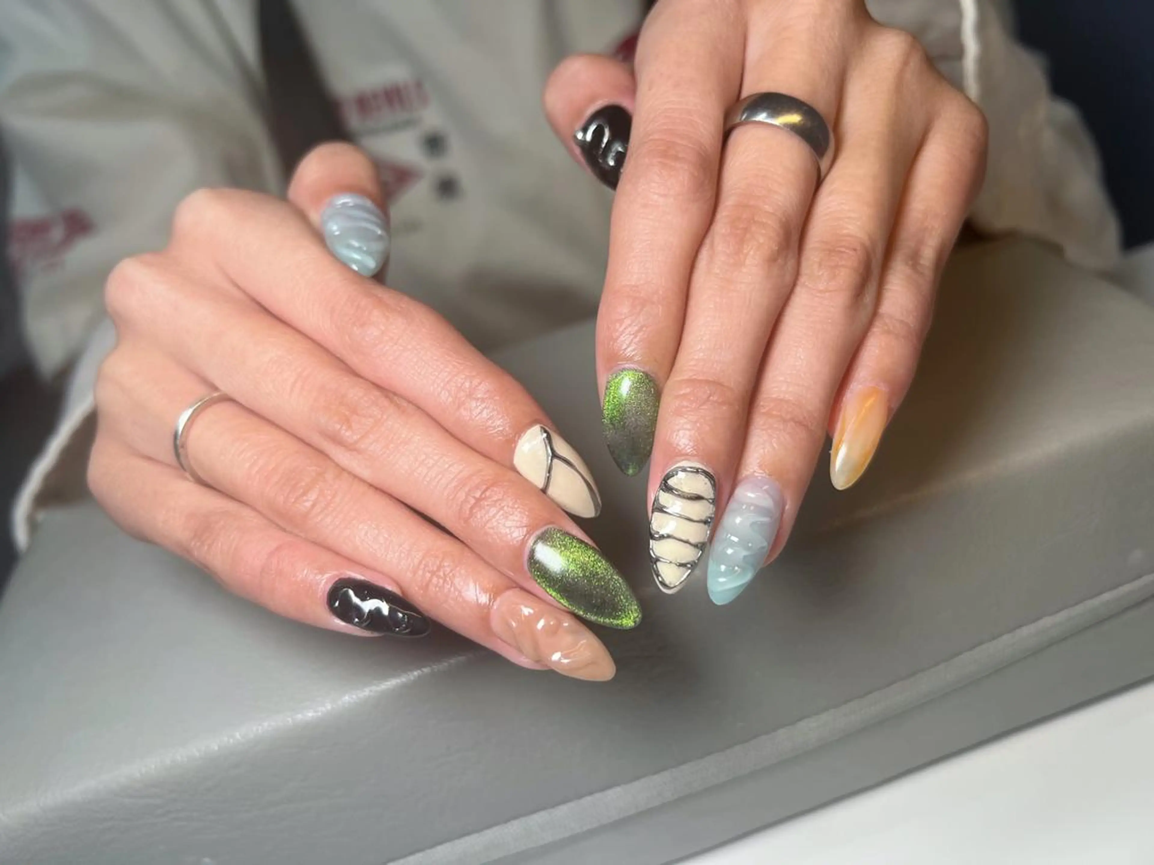 ネイル ハンドネイル Nail Salon L'arc所属・💊大阪/南船場 monica🧠のネイルデザイン