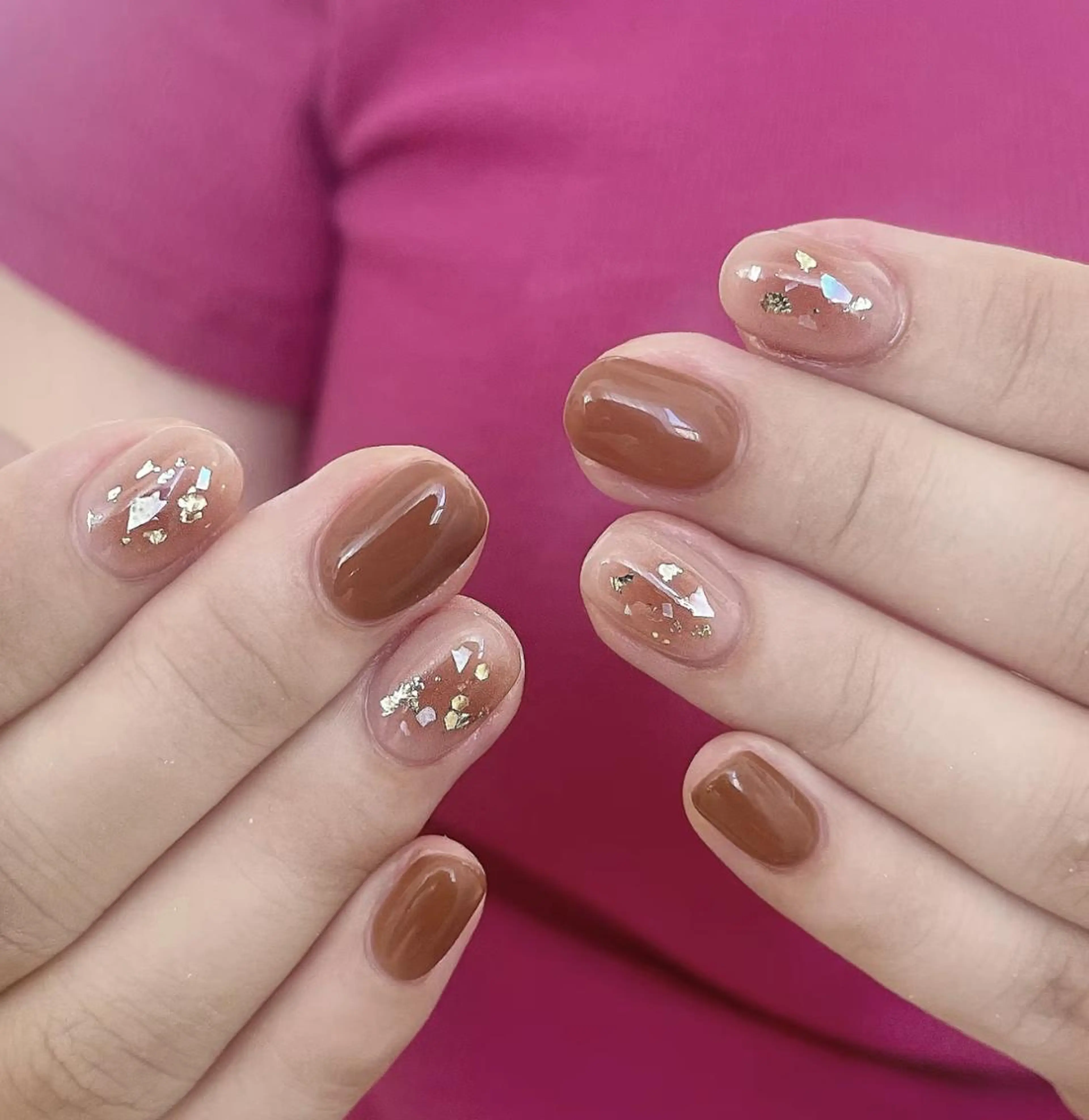 ネイル ハンドネイル ハンドケア 🍑 momo_nailのネイルデザイン