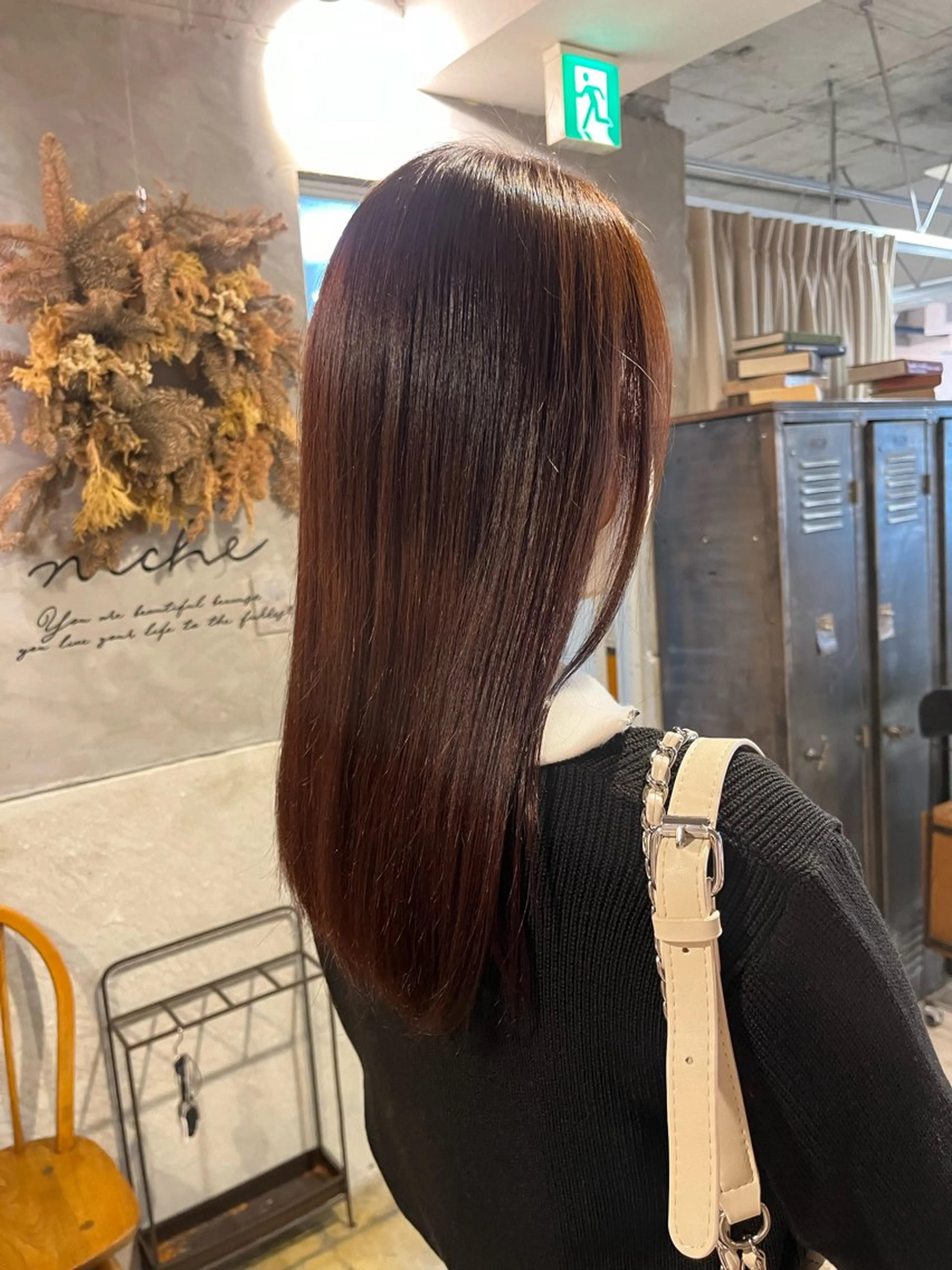 カラー ブラウンカラー ピンクカラー niche所属・niche　東 くるみ 🩰のヘアスタイル