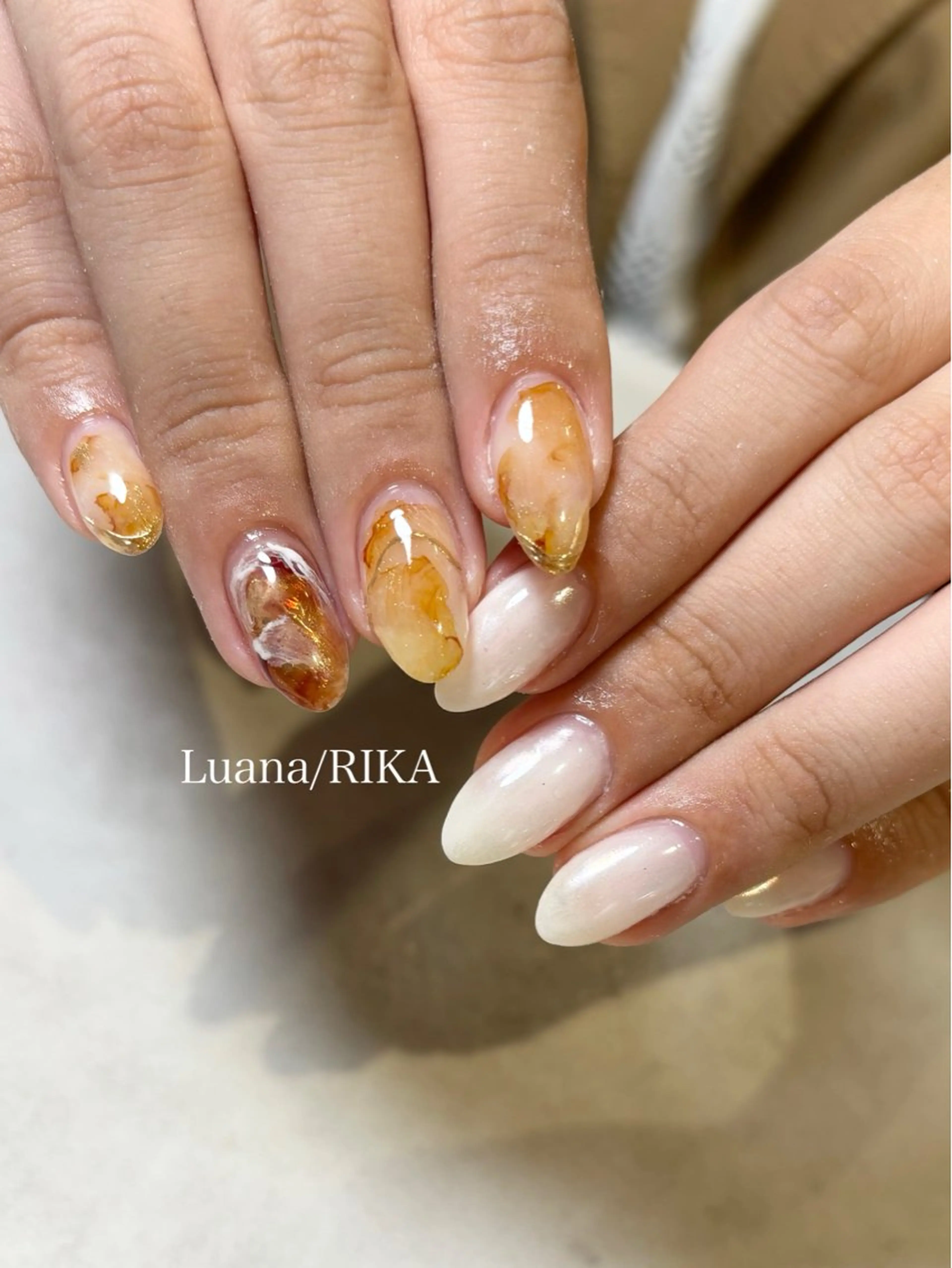 ネイル ハンドネイル Nail Salon Luana Rikaのネイルデザイン