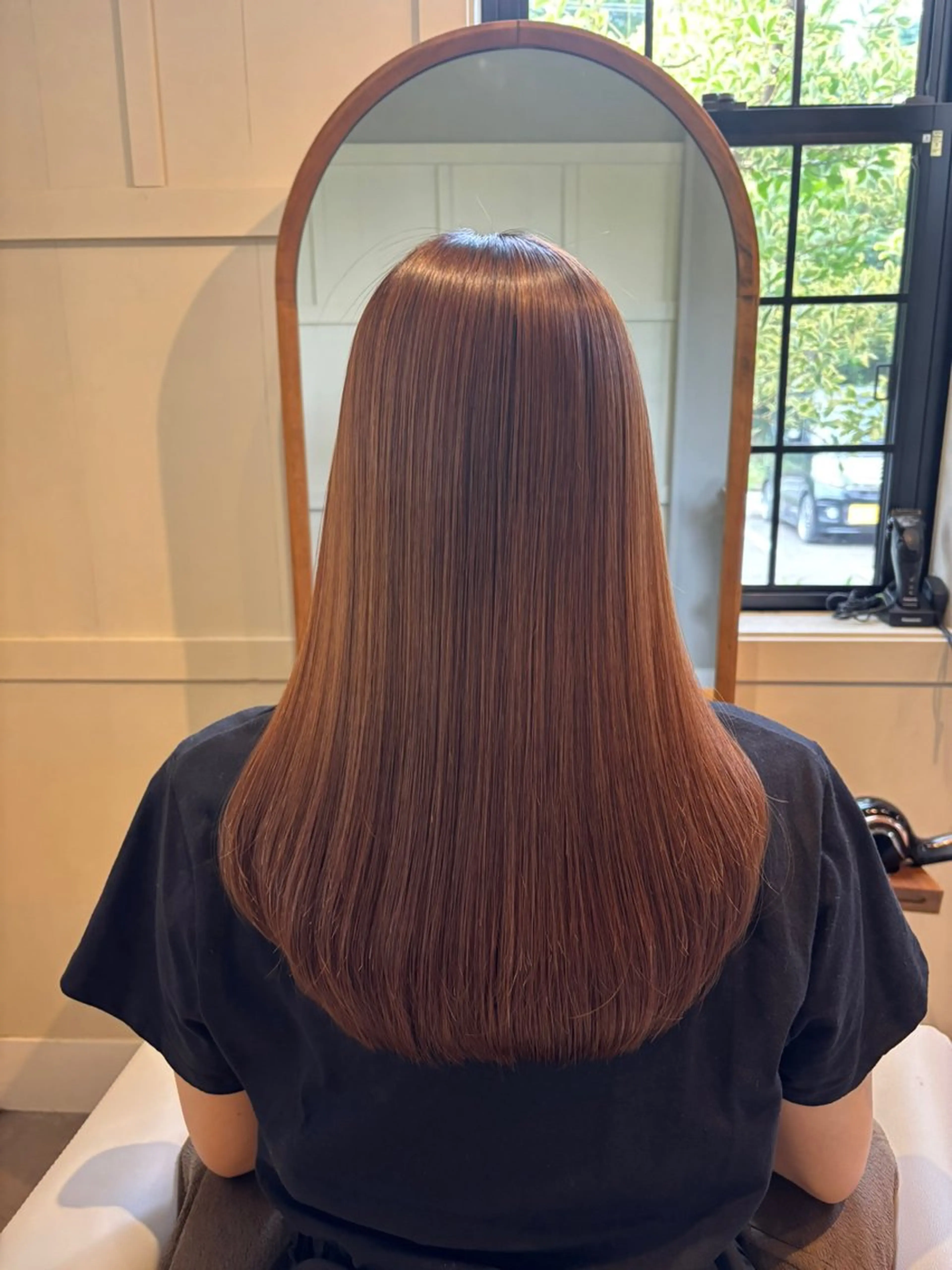 ロング カラー ガレリアエレガンテ RINAのヘアスタイル