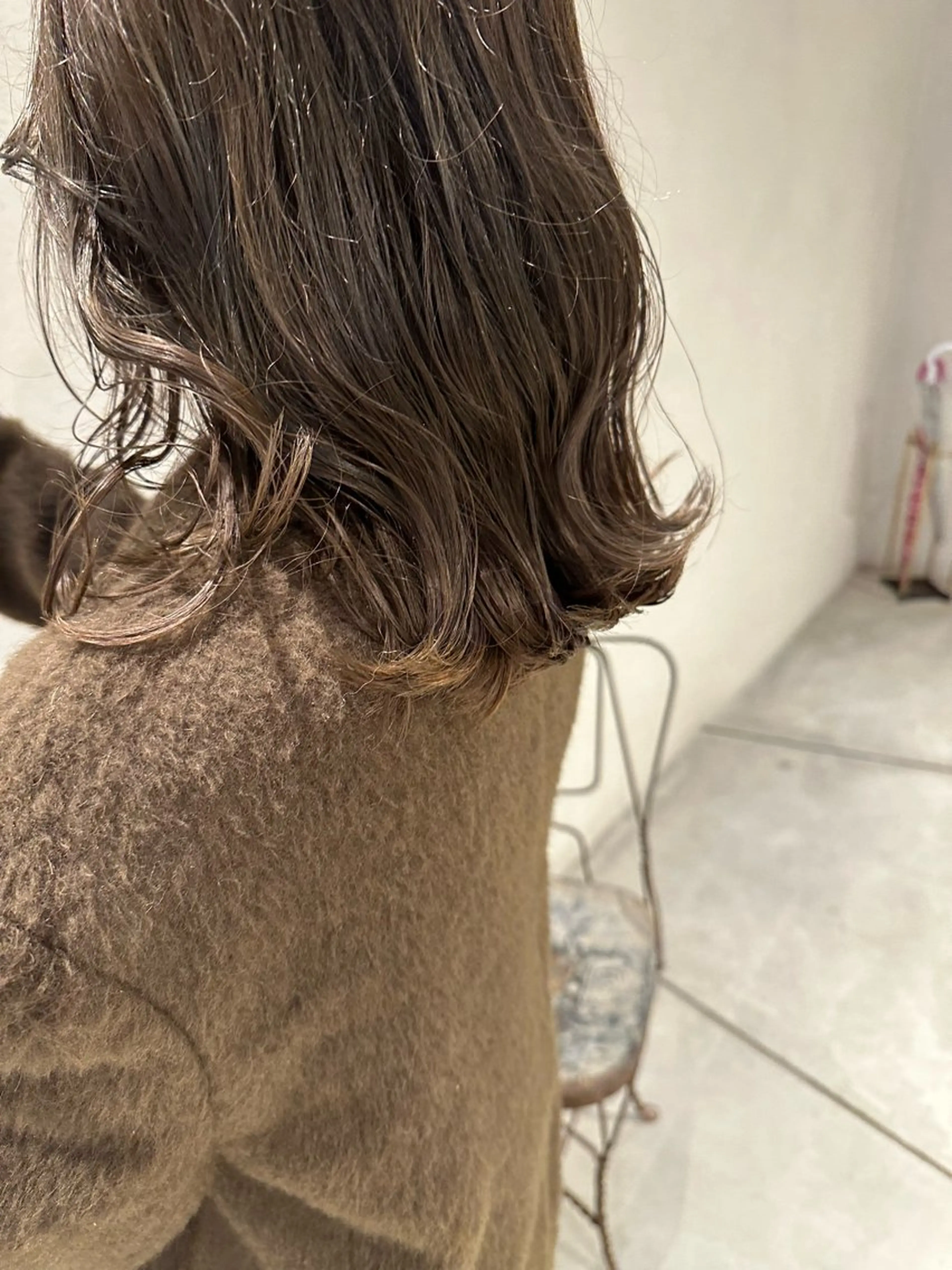 ミディアム カット ヘアカラー ambient所属・渡邉 ひかるのヘアスタイル